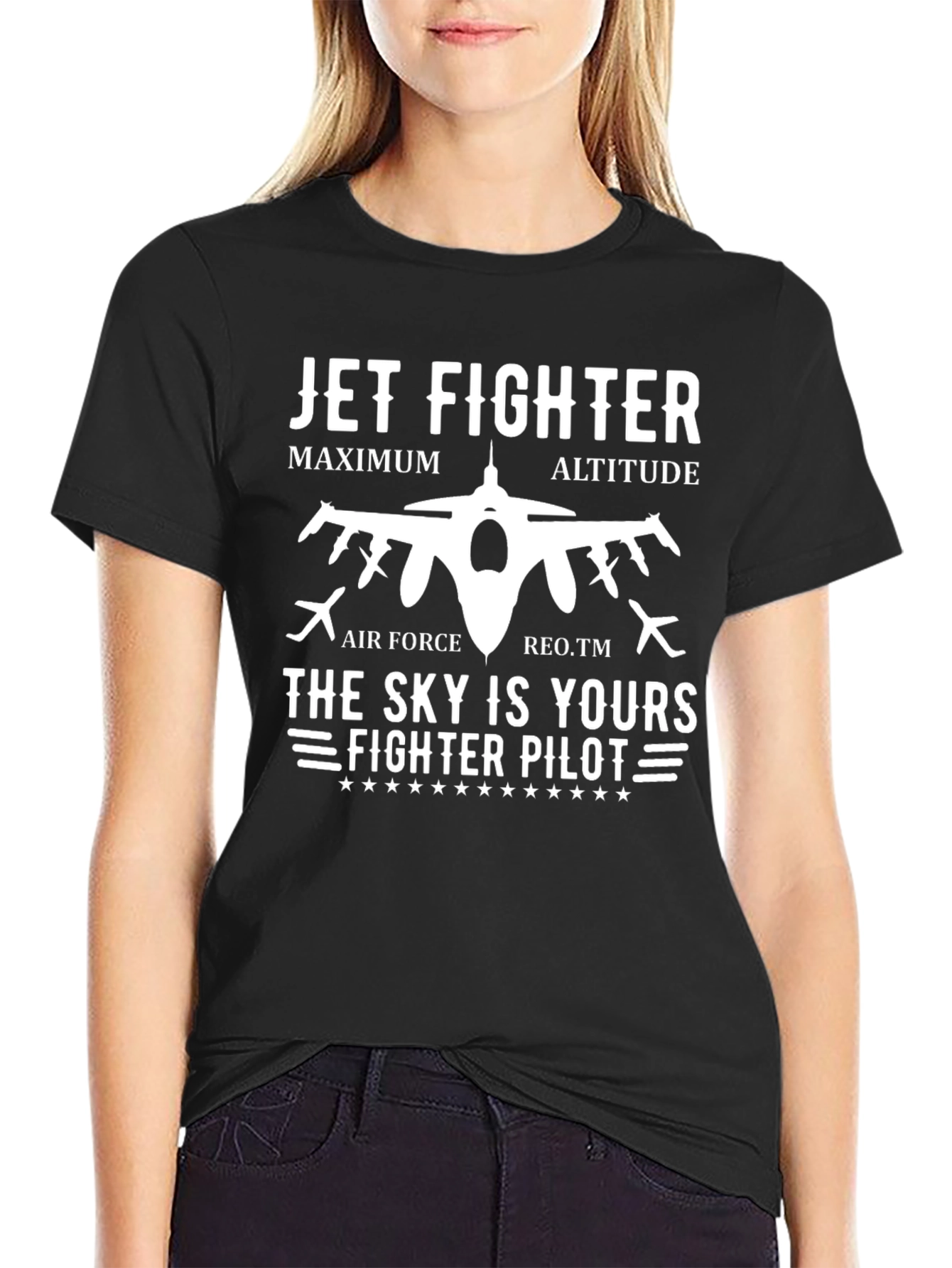 Jet Fighter Pilot Graphic Tee