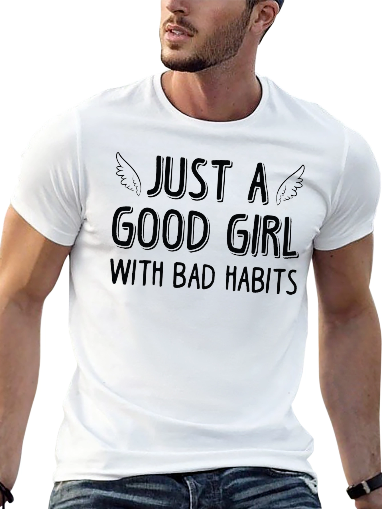 Just A Good Girl With Bad Habits T-Shirt