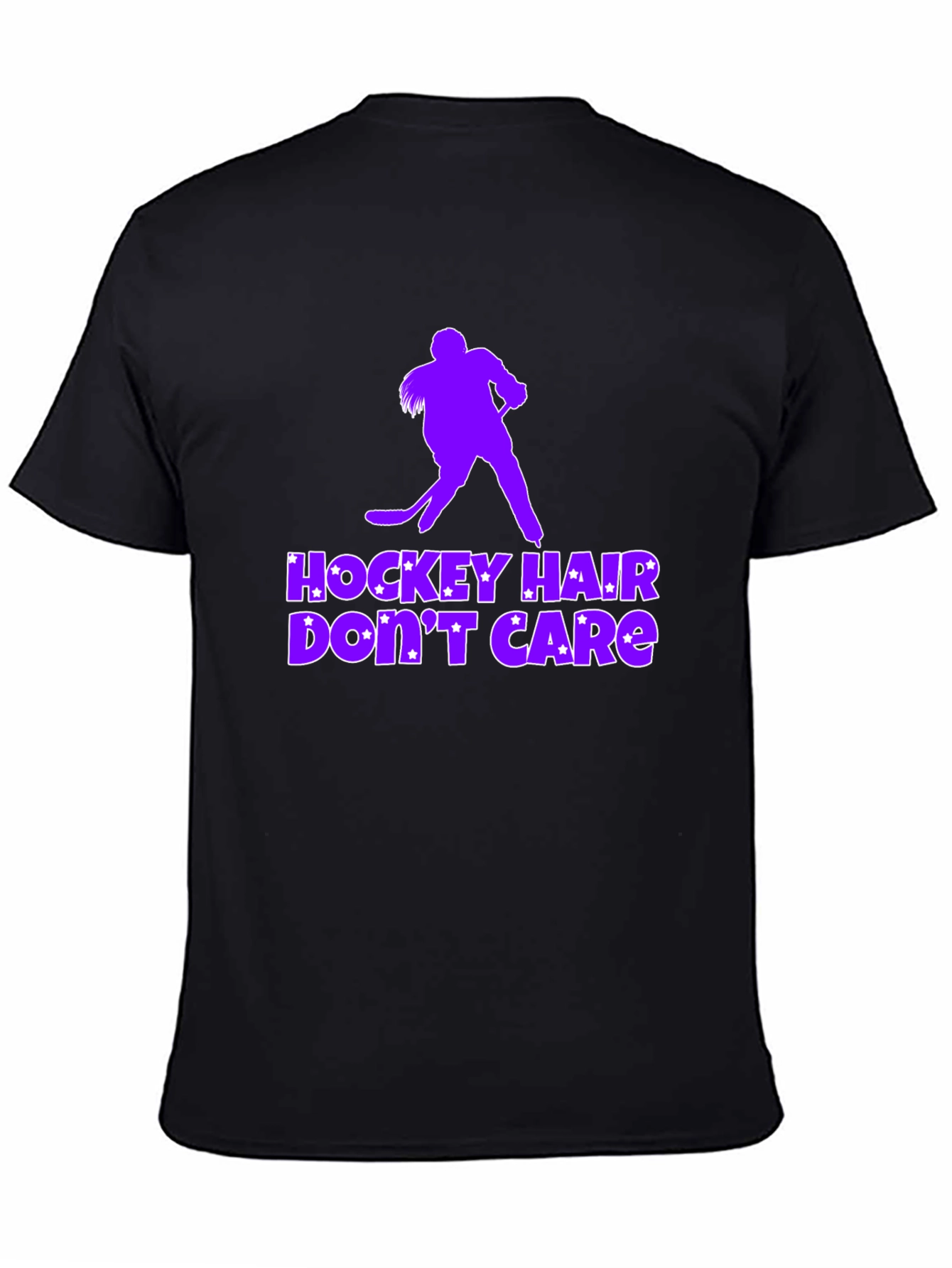 Hockey Hair Dont Care T-Shirt
