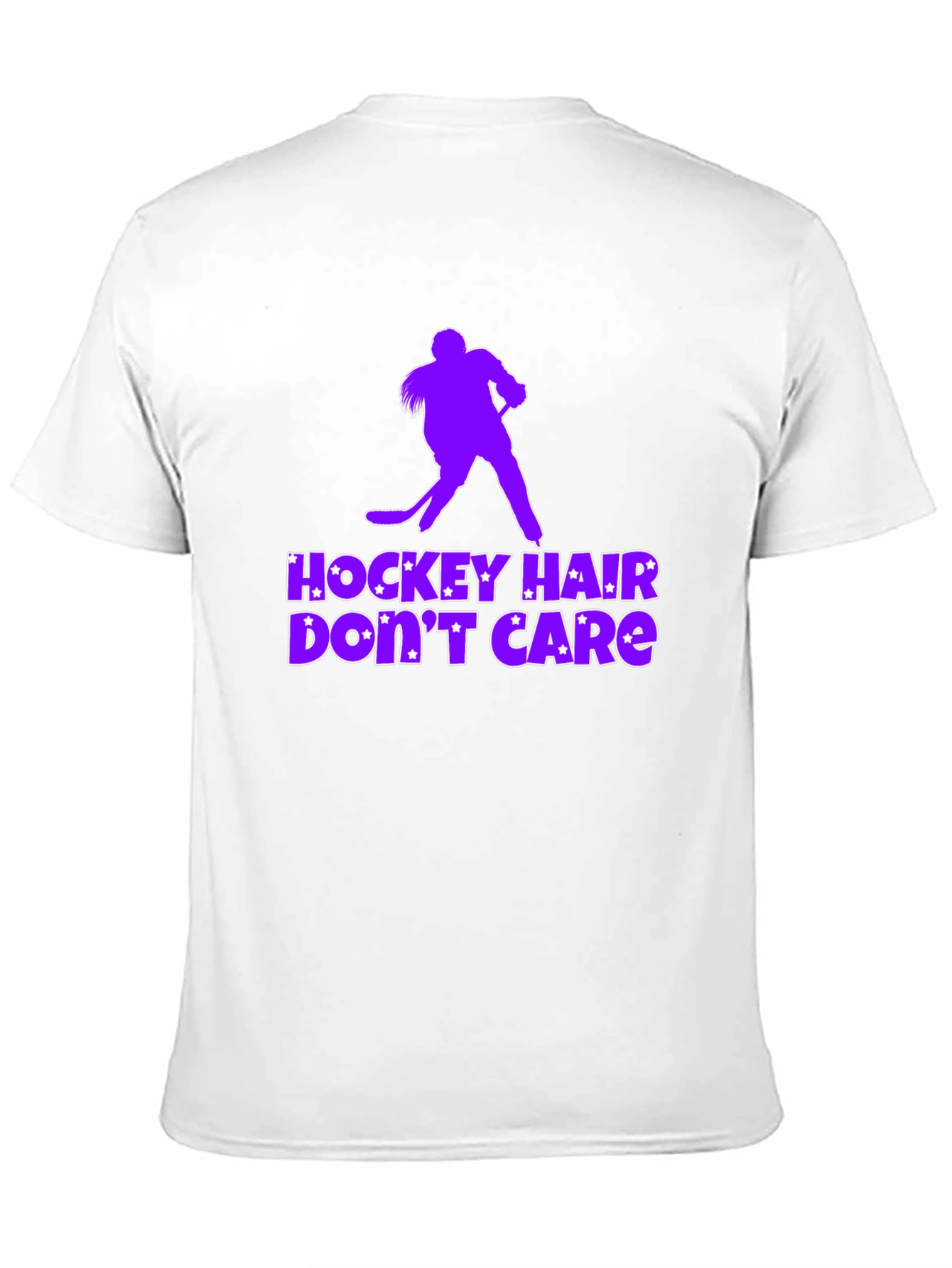 Hockey Hair Dont Care T-Shirt