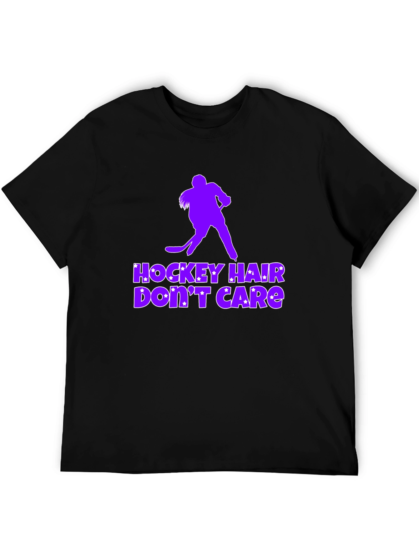 Hockey Hair Dont Care T-Shirt
