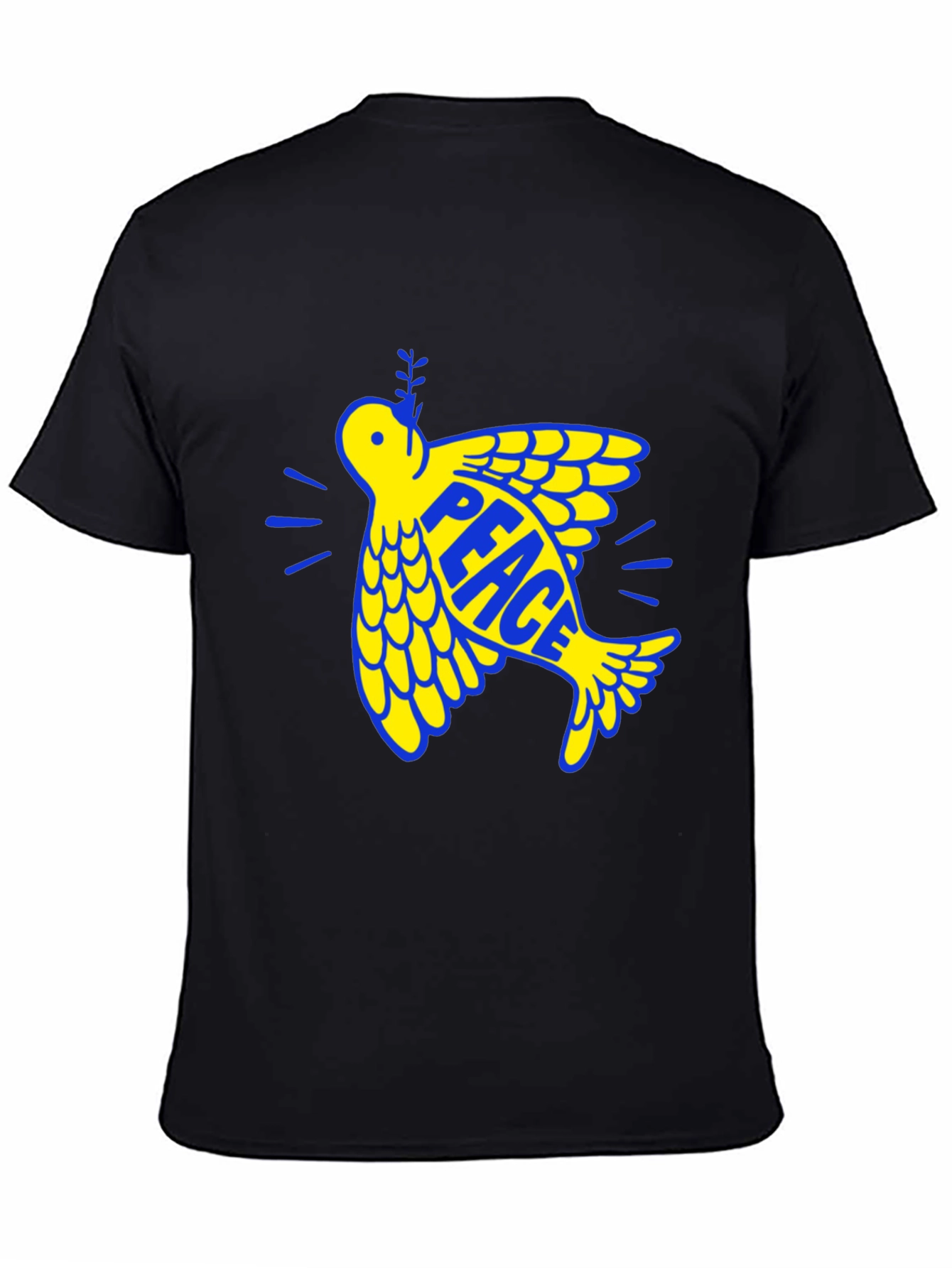 Peace Dove Graphic Tee - Ukraine Solidarity T-Shirt