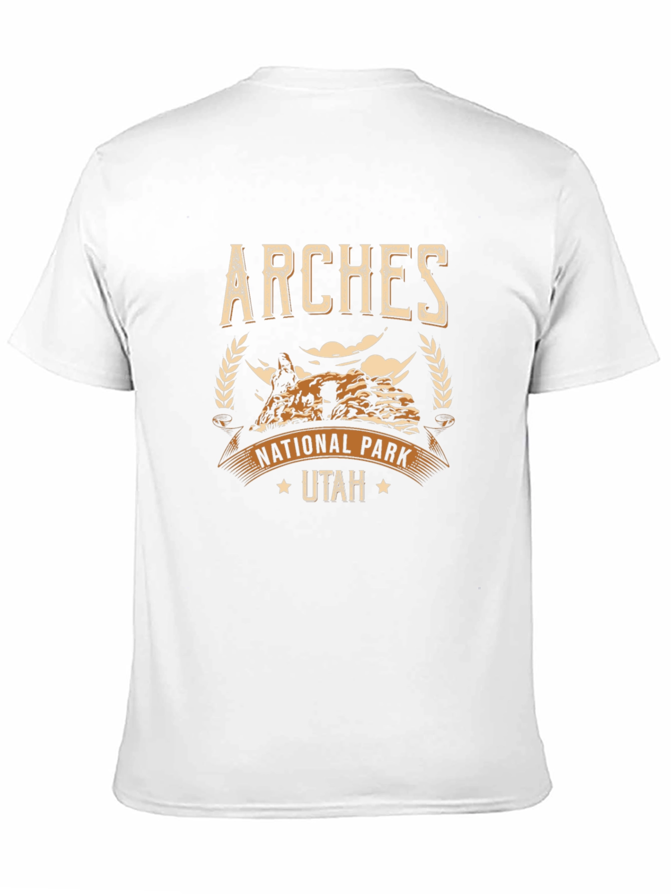 Arches National Park Utah Black T-Shirt