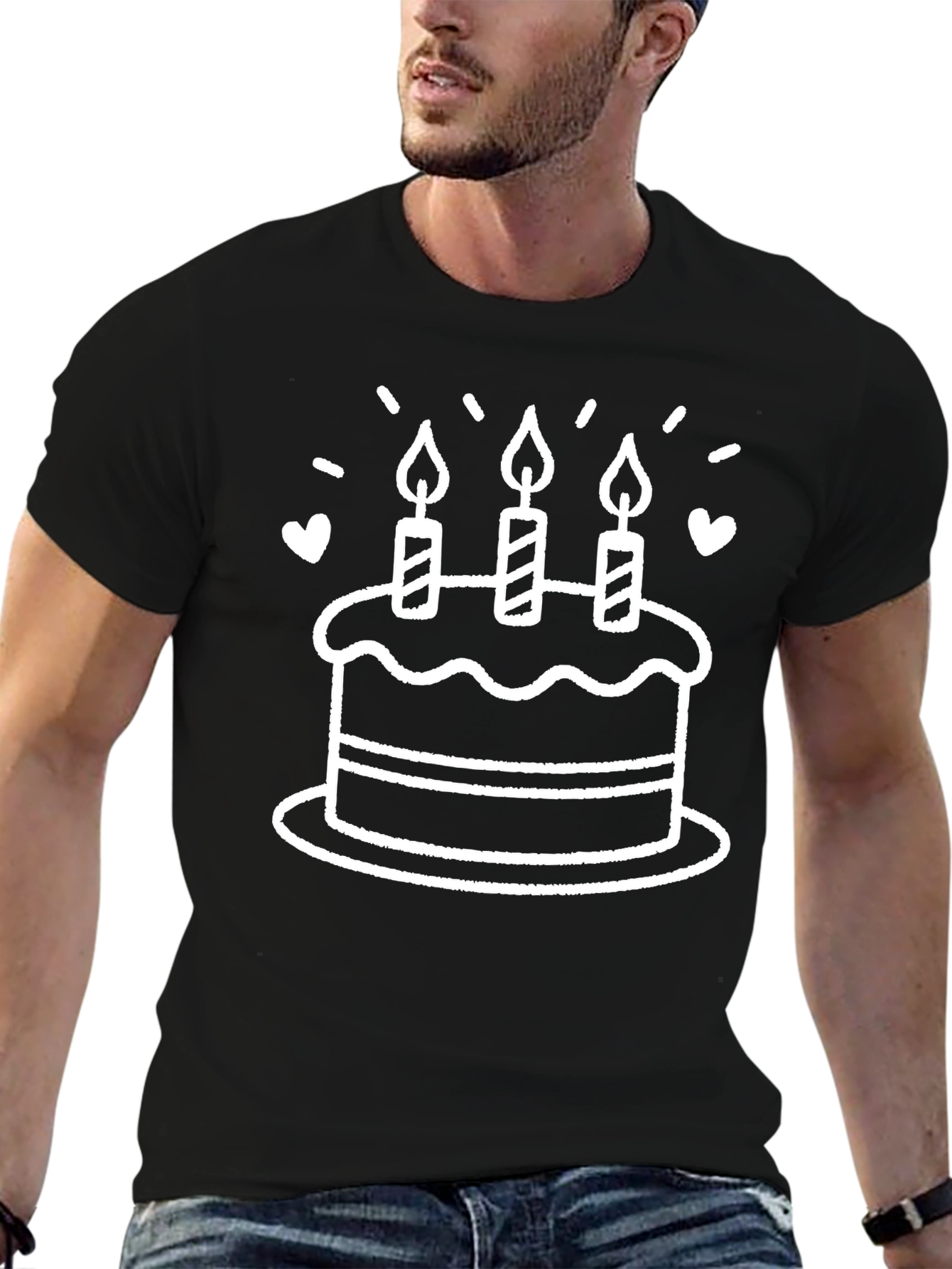 Birthday Cake Graphic Tee - Unisex