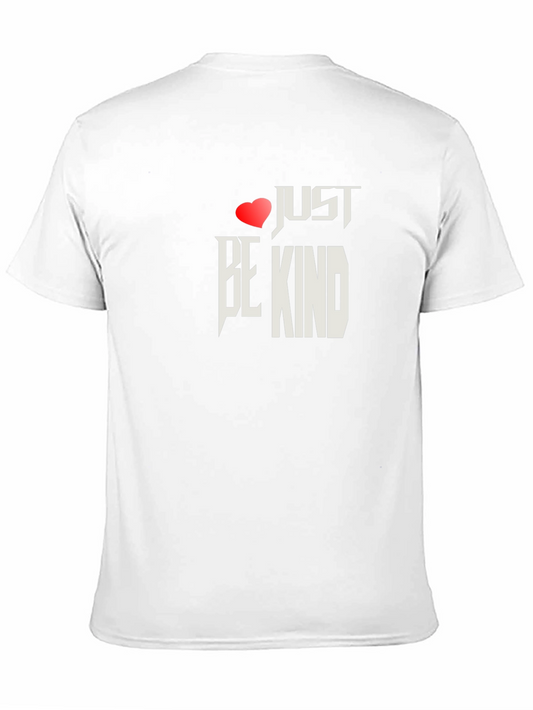 Just Be Kind Graphic Black Tee