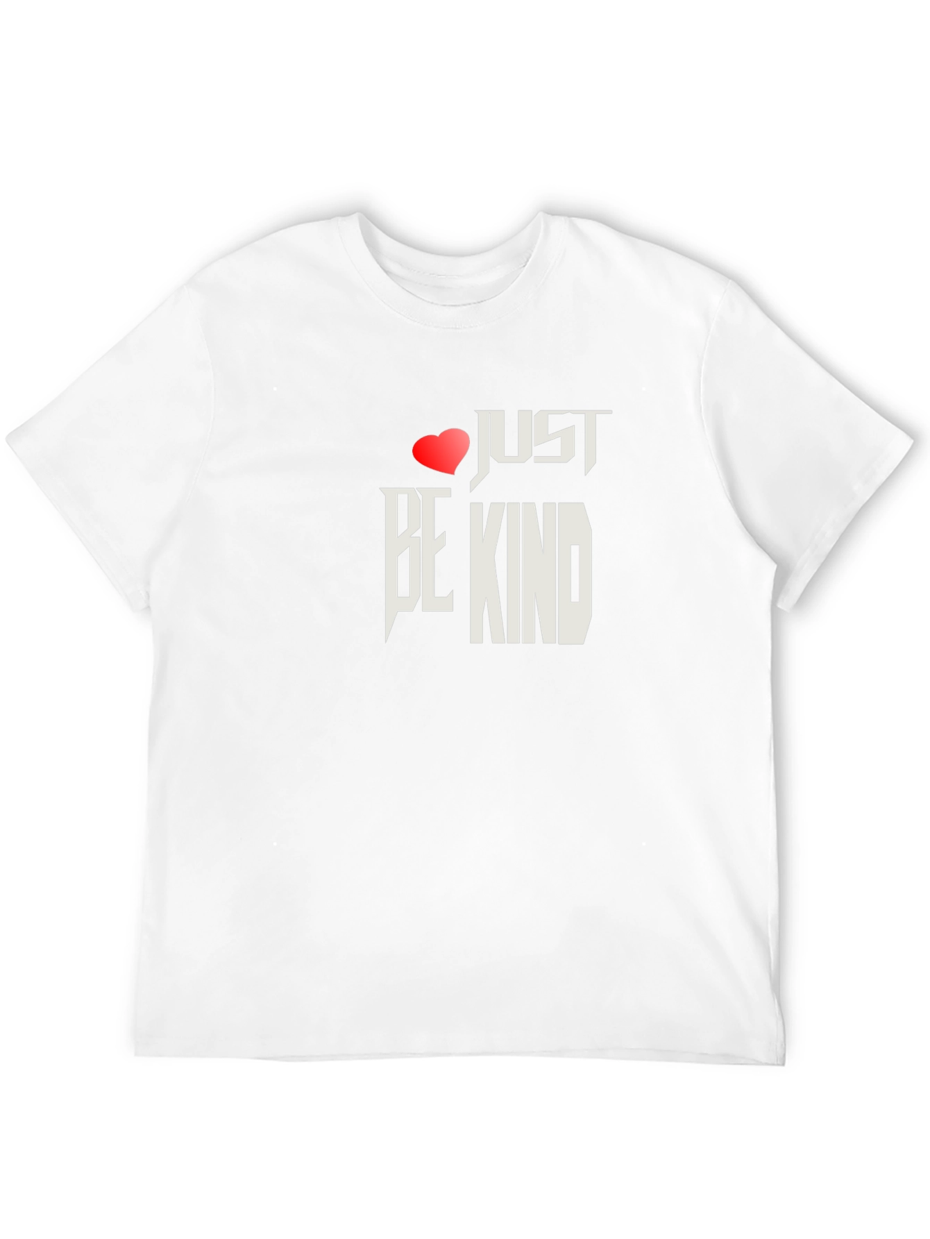 Just Be Kind Graphic Black Tee
