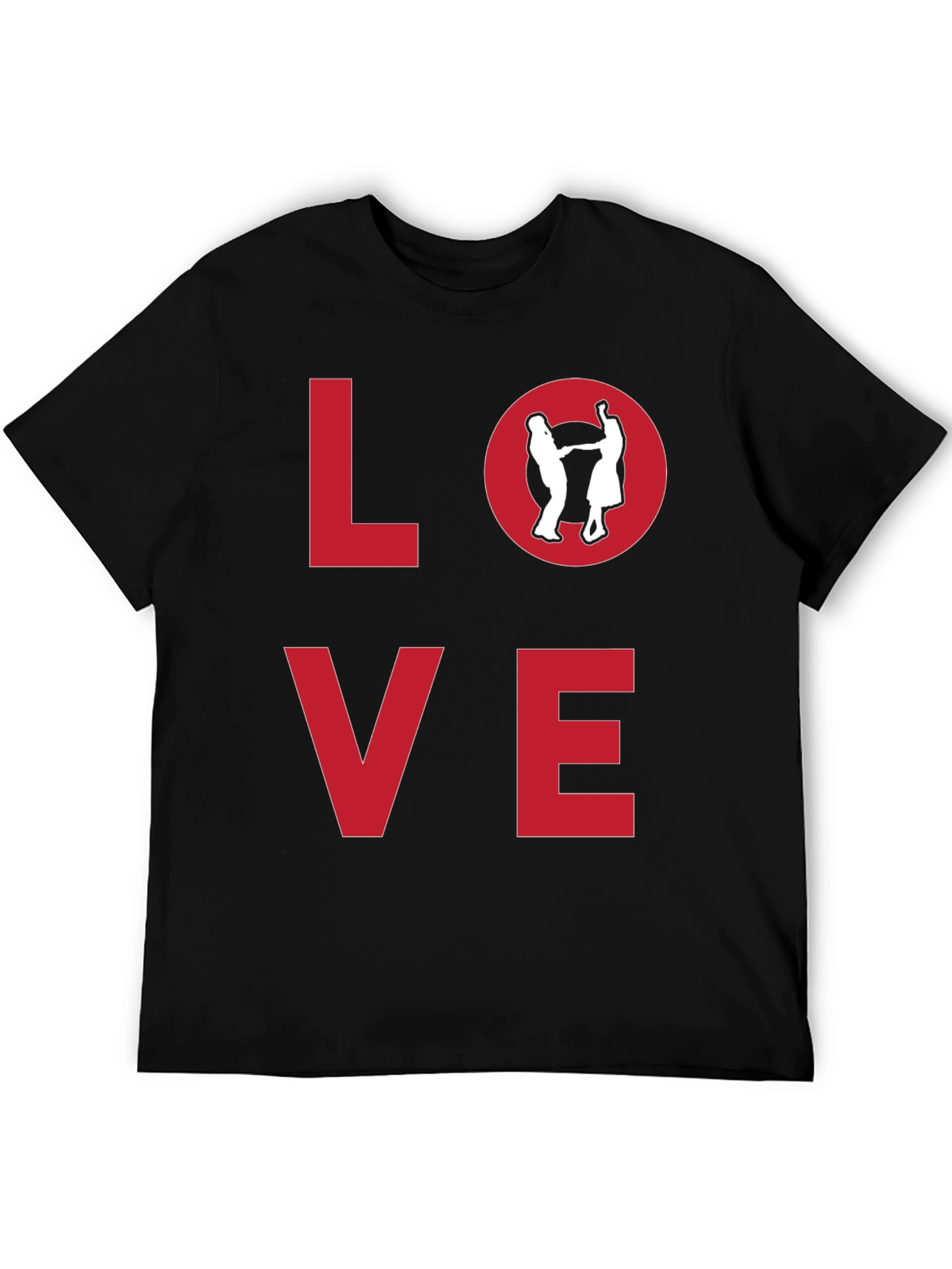 Love Dance Graphic T-Shirt - Stylish Casual Wear