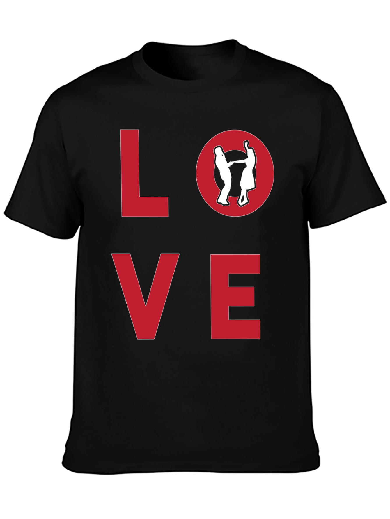 Love Dance Graphic T-Shirt - Stylish Casual Wear