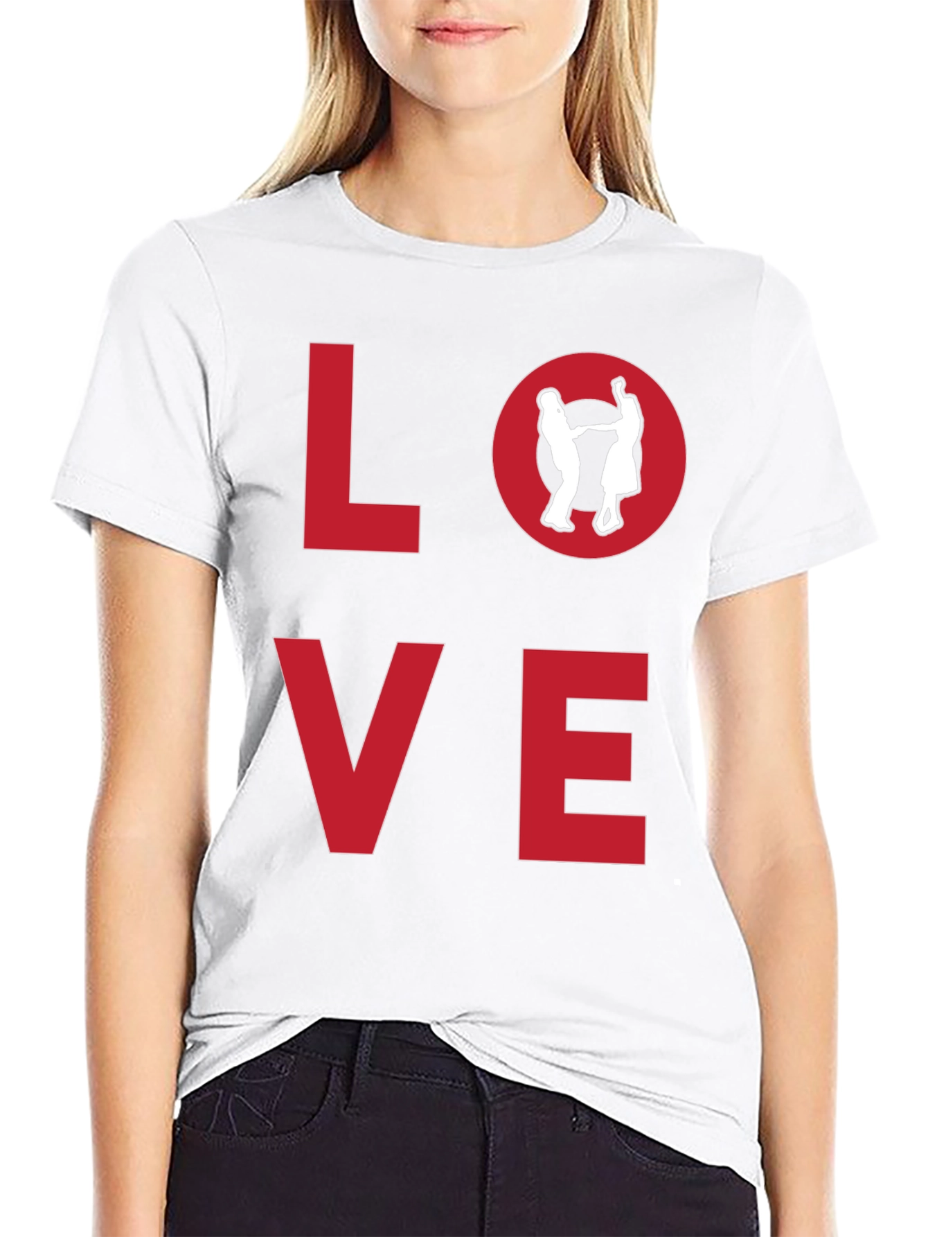 Love Dance Graphic T-Shirt - Stylish Casual Wear