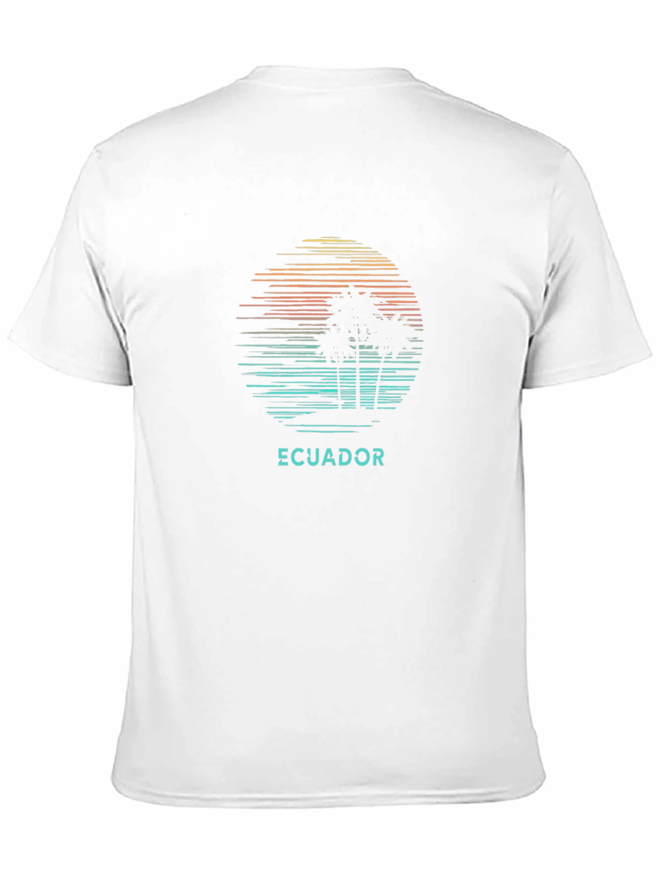 Ecuador Sunset Graphic T-Shirt