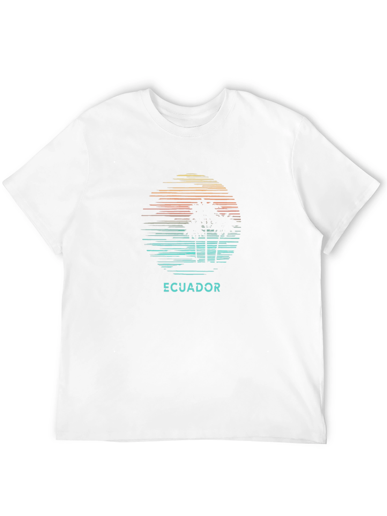 Ecuador Sunset Graphic T-Shirt
