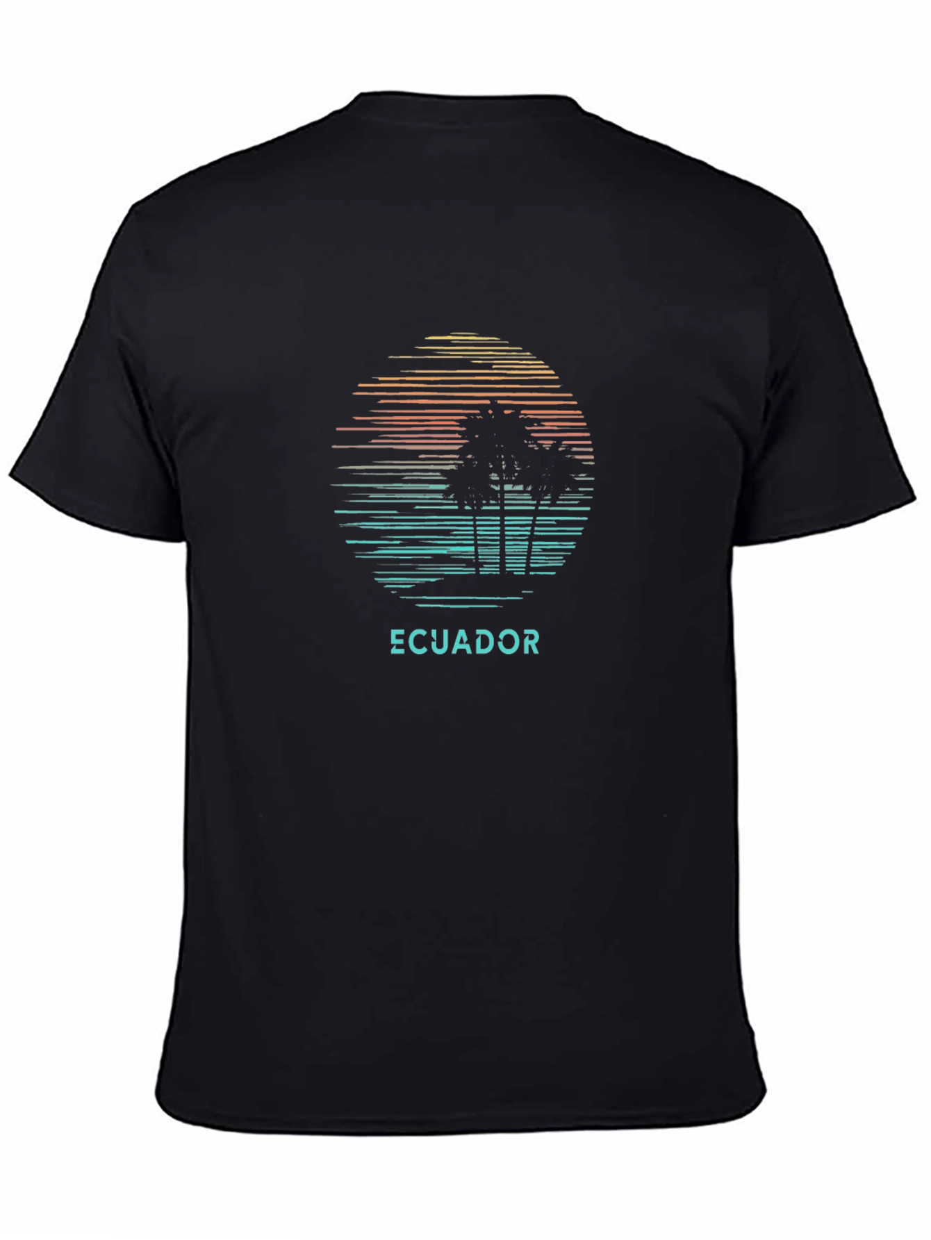 Ecuador Sunset Graphic T-Shirt