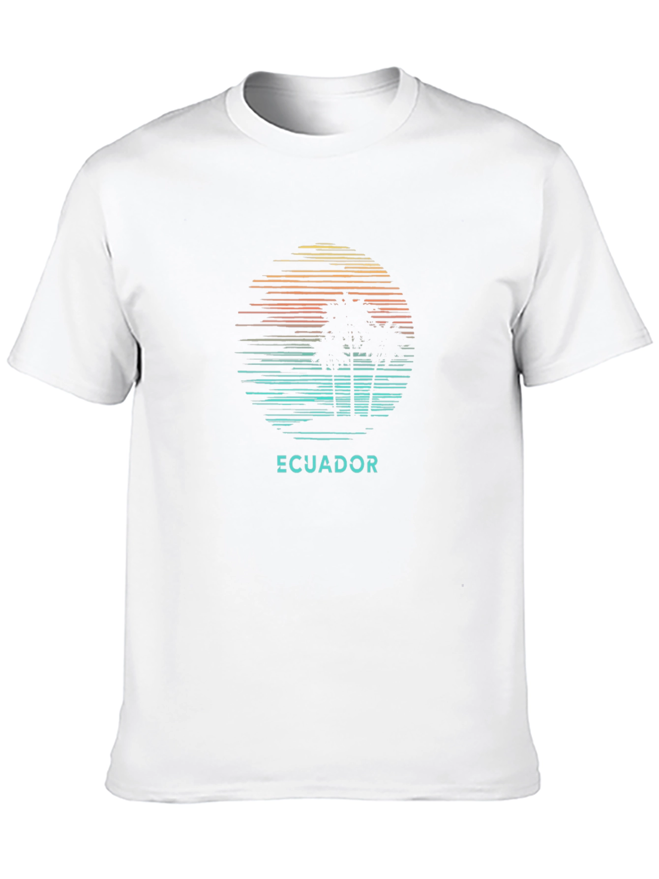 Ecuador Sunset Graphic T-Shirt