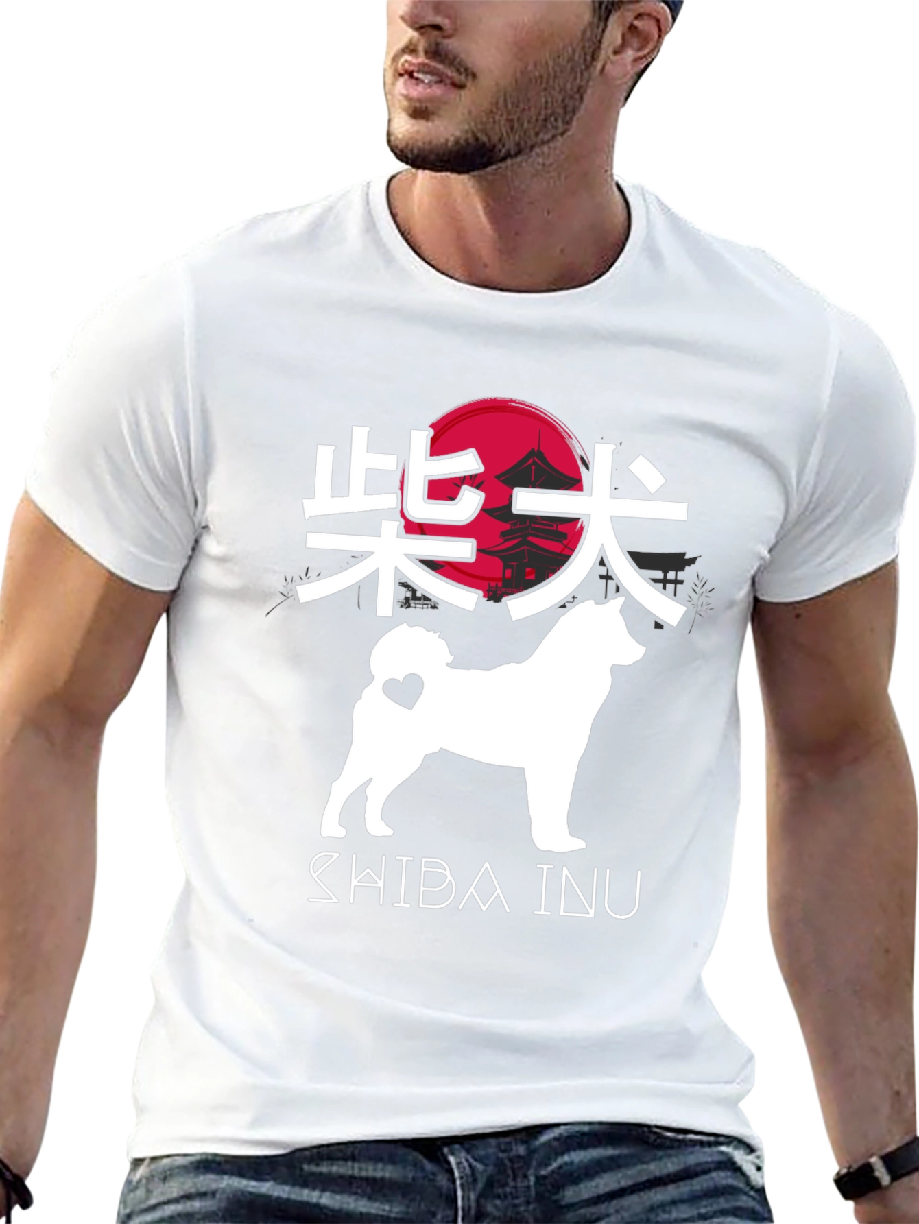 Shiba Inu T-Shirt - Japanese Art Dog Tee