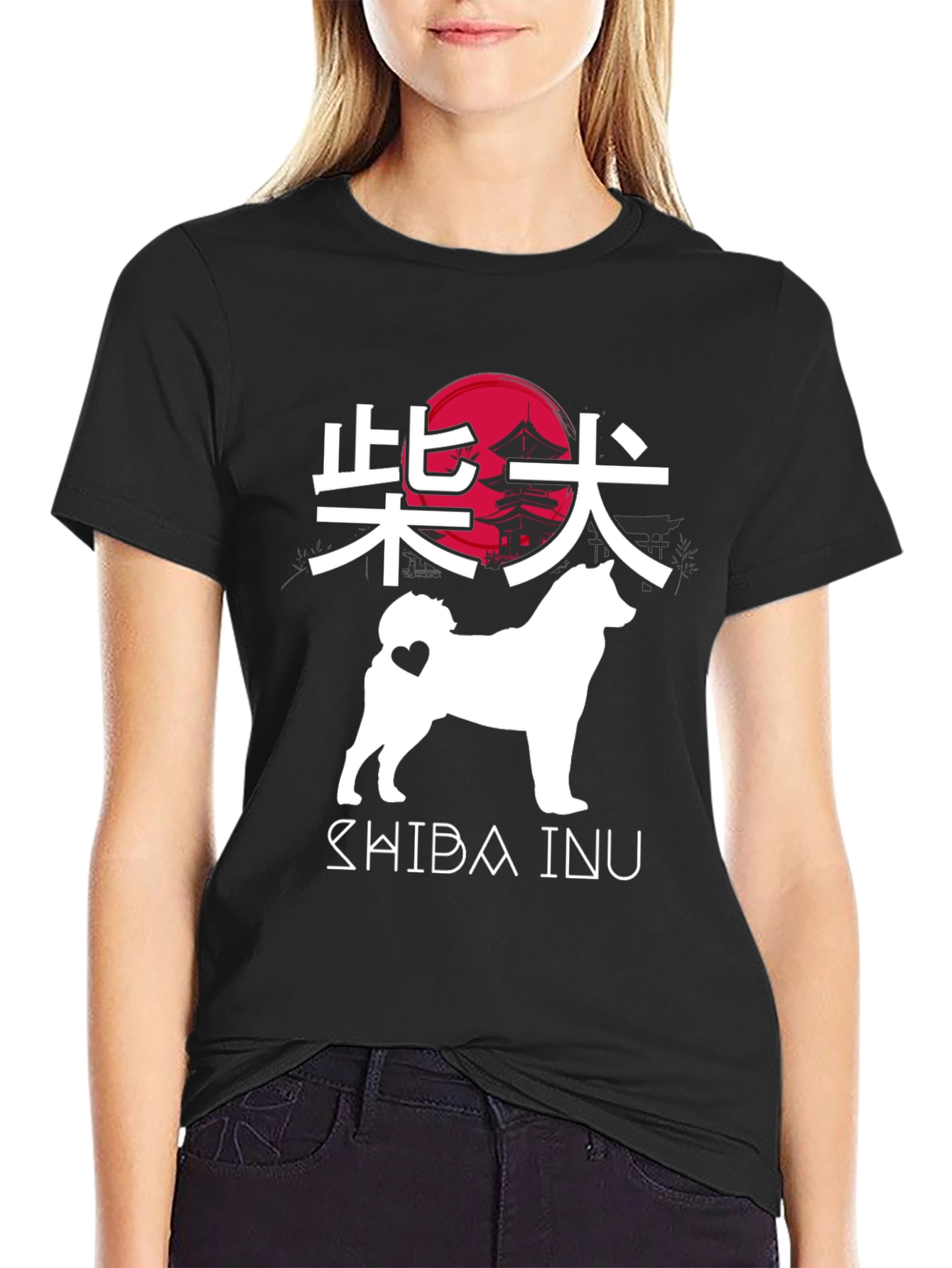 Shiba Inu T-Shirt - Japanese Art Dog Tee
