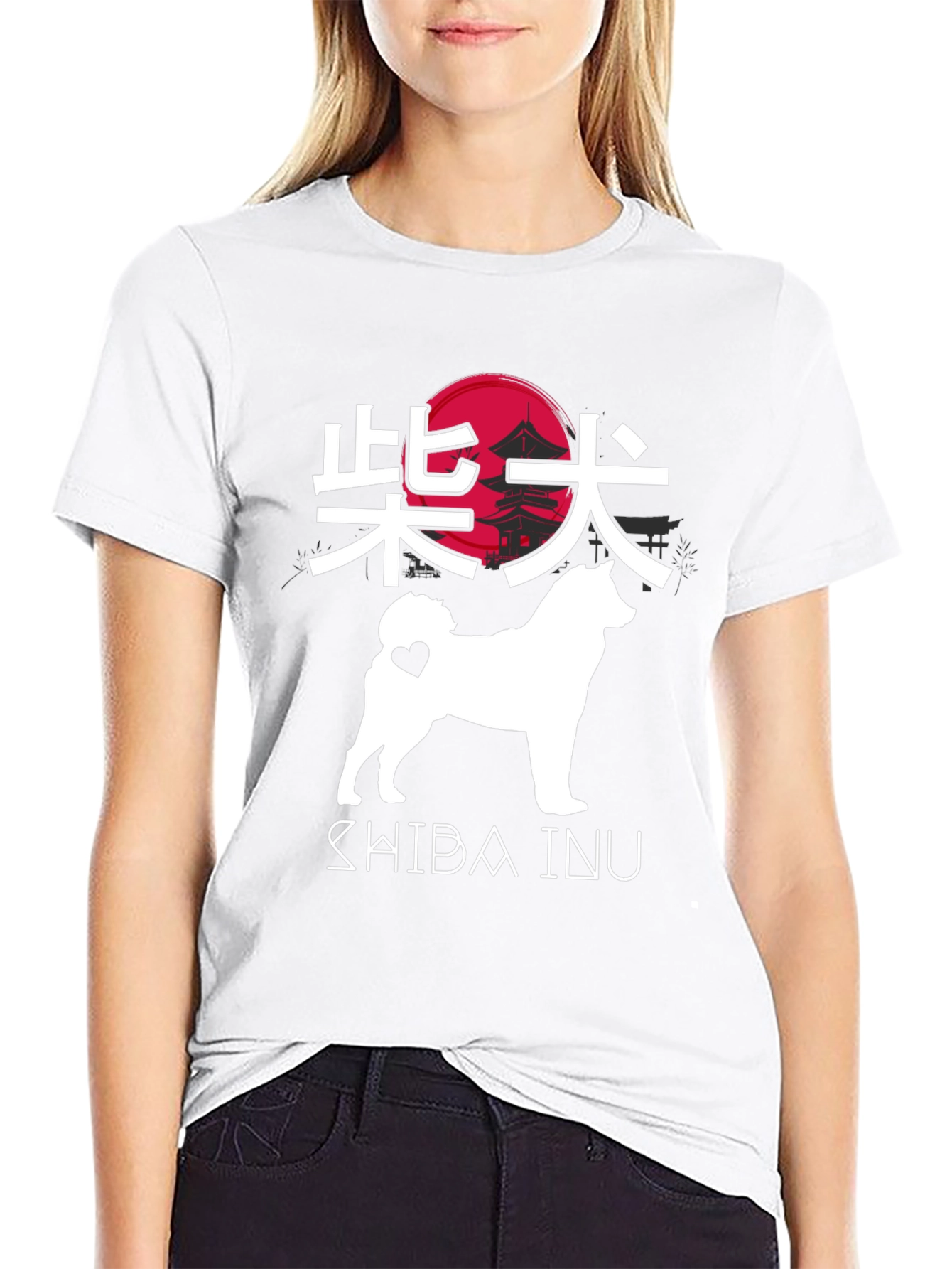 Shiba Inu T-Shirt - Japanese Art Dog Tee