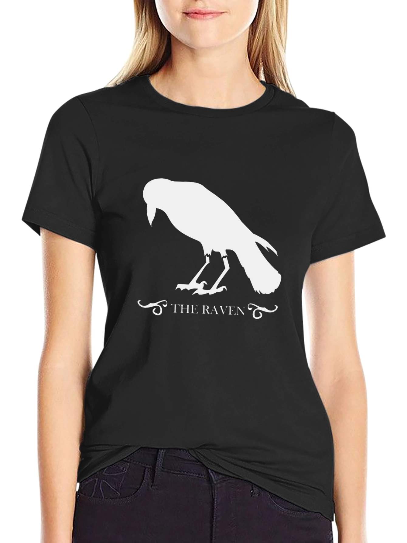 The Raven Graphic T-Shirt - Mens Black Tee