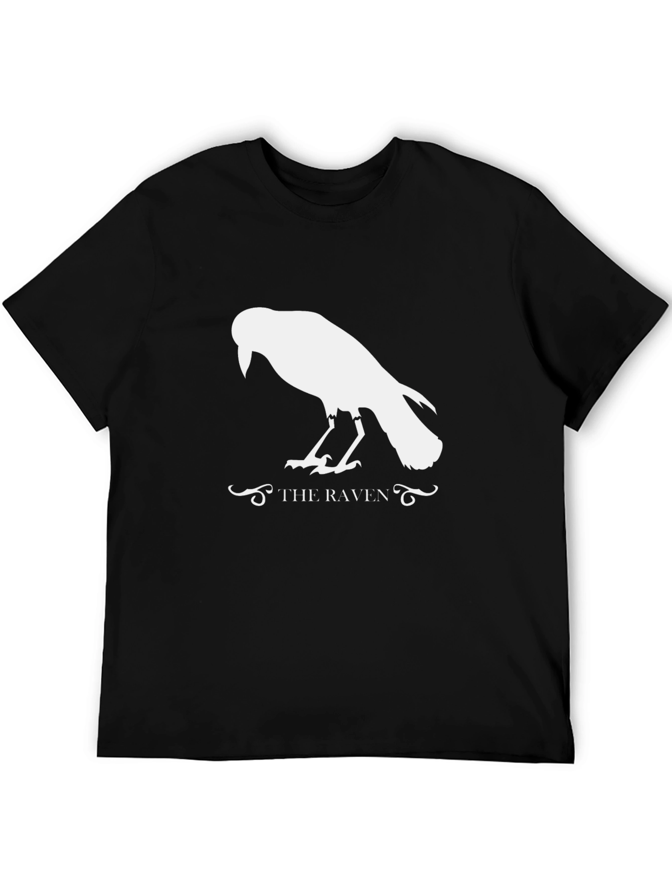 The Raven Graphic T-Shirt - Mens Black Tee
