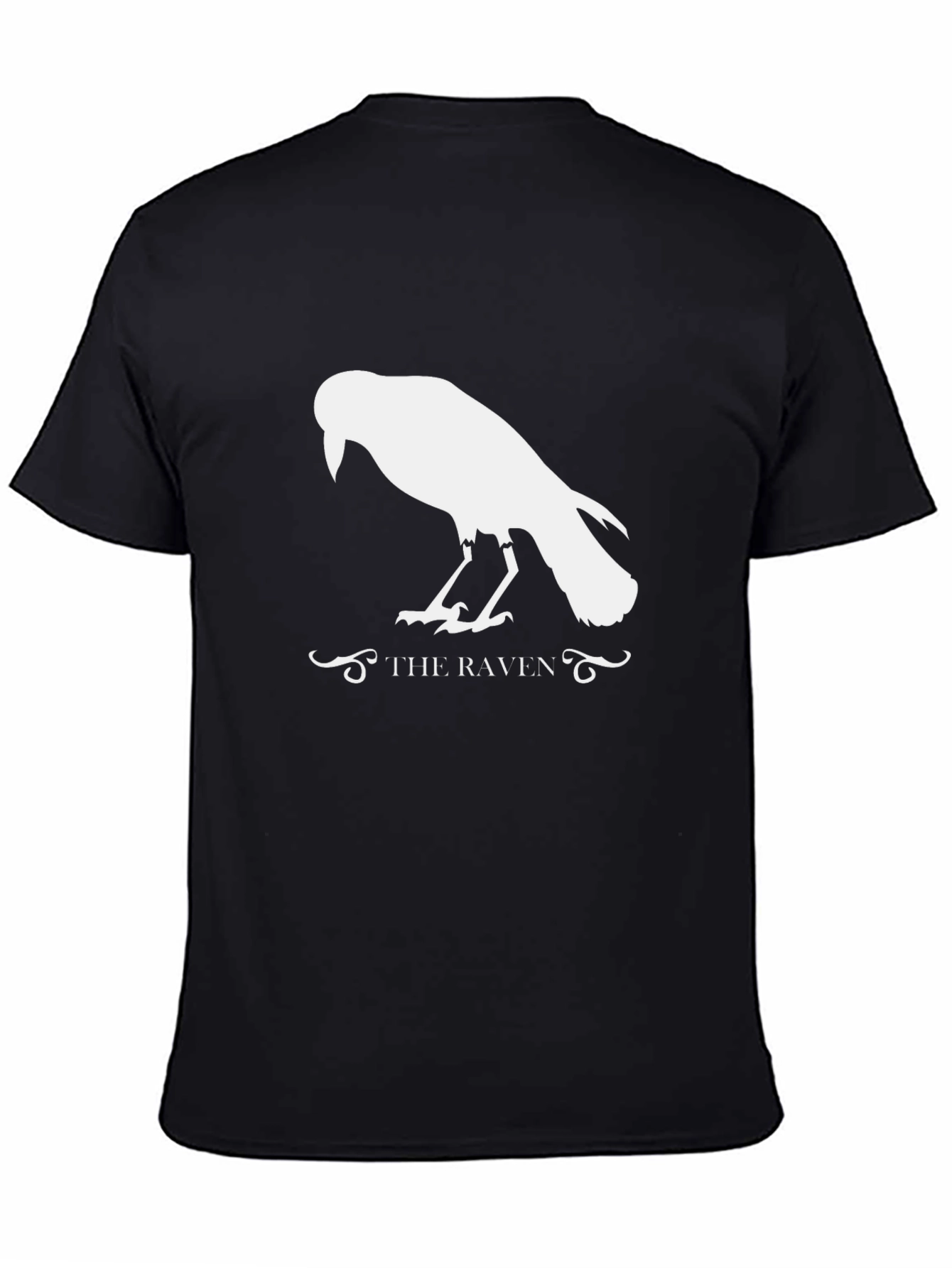 The Raven Graphic T-Shirt - Mens Black Tee