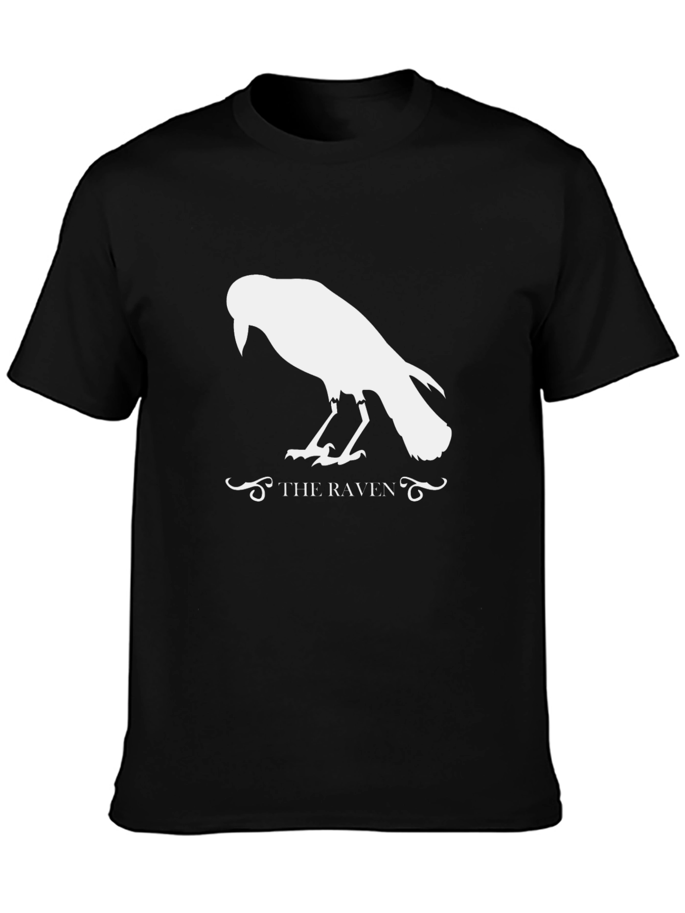 The Raven Graphic T-Shirt - Mens Black Tee