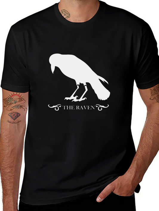 The Raven Graphic T-Shirt - Mens Black Tee