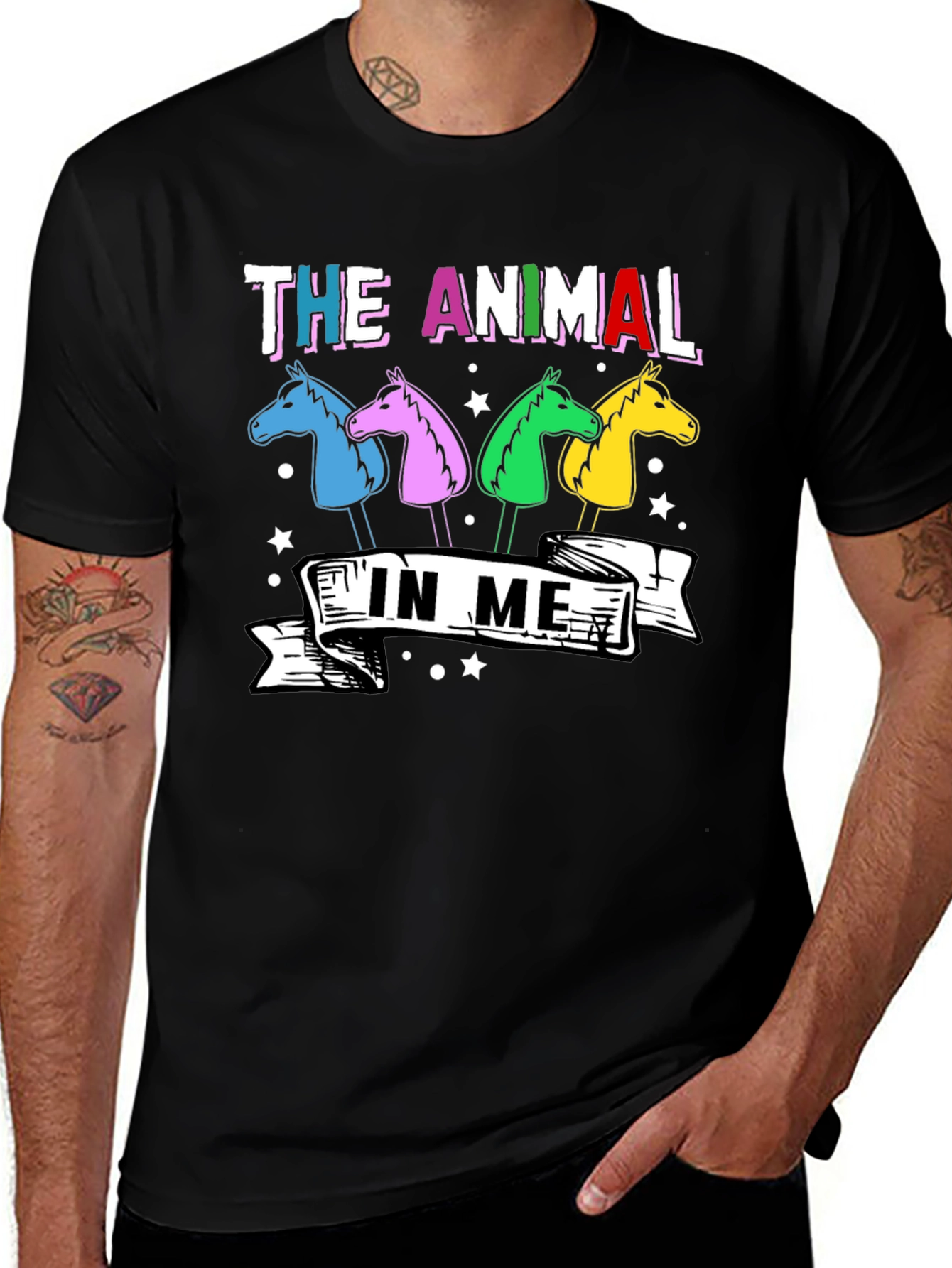 The Animal In Me Graphic T-Shirt