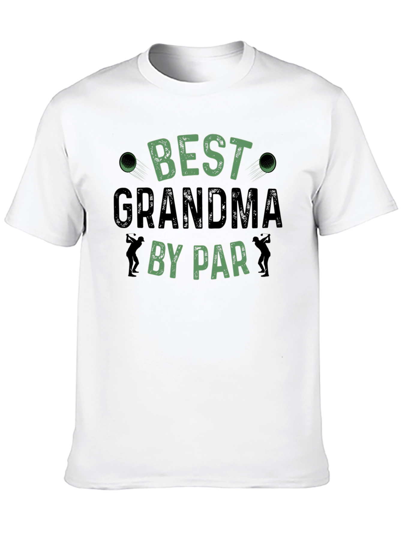 Best Grandma By Par Black T-Shirt