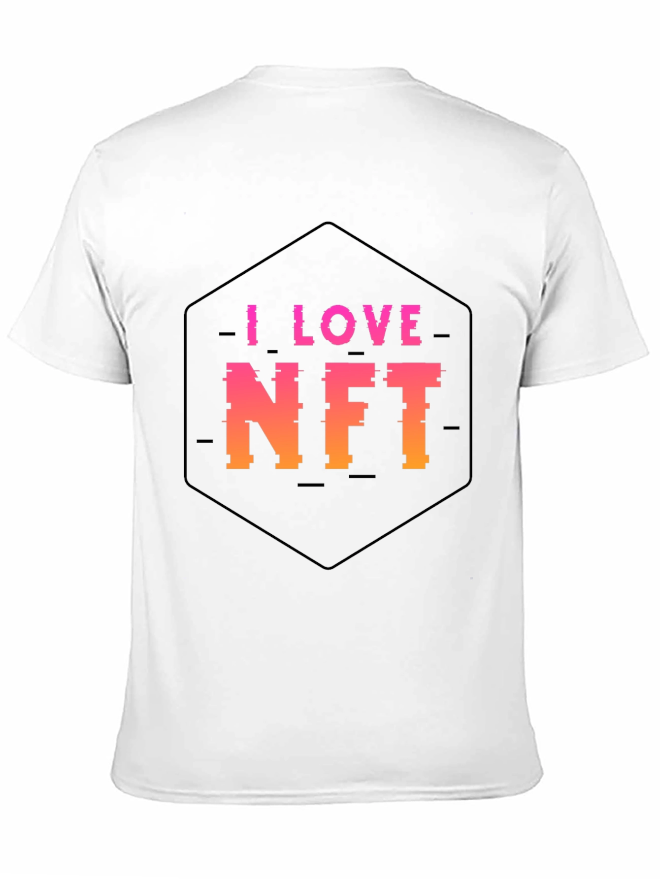 I Love NFT Black T-Shirt