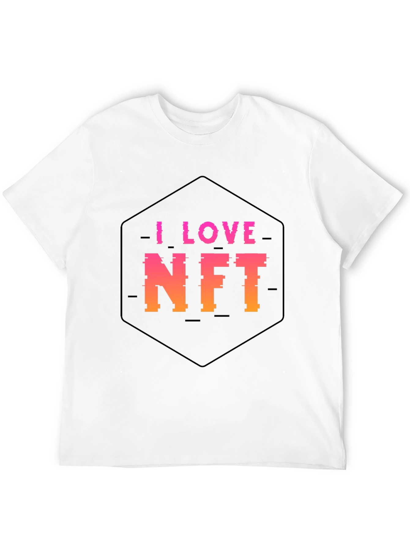 I Love NFT Black T-Shirt
