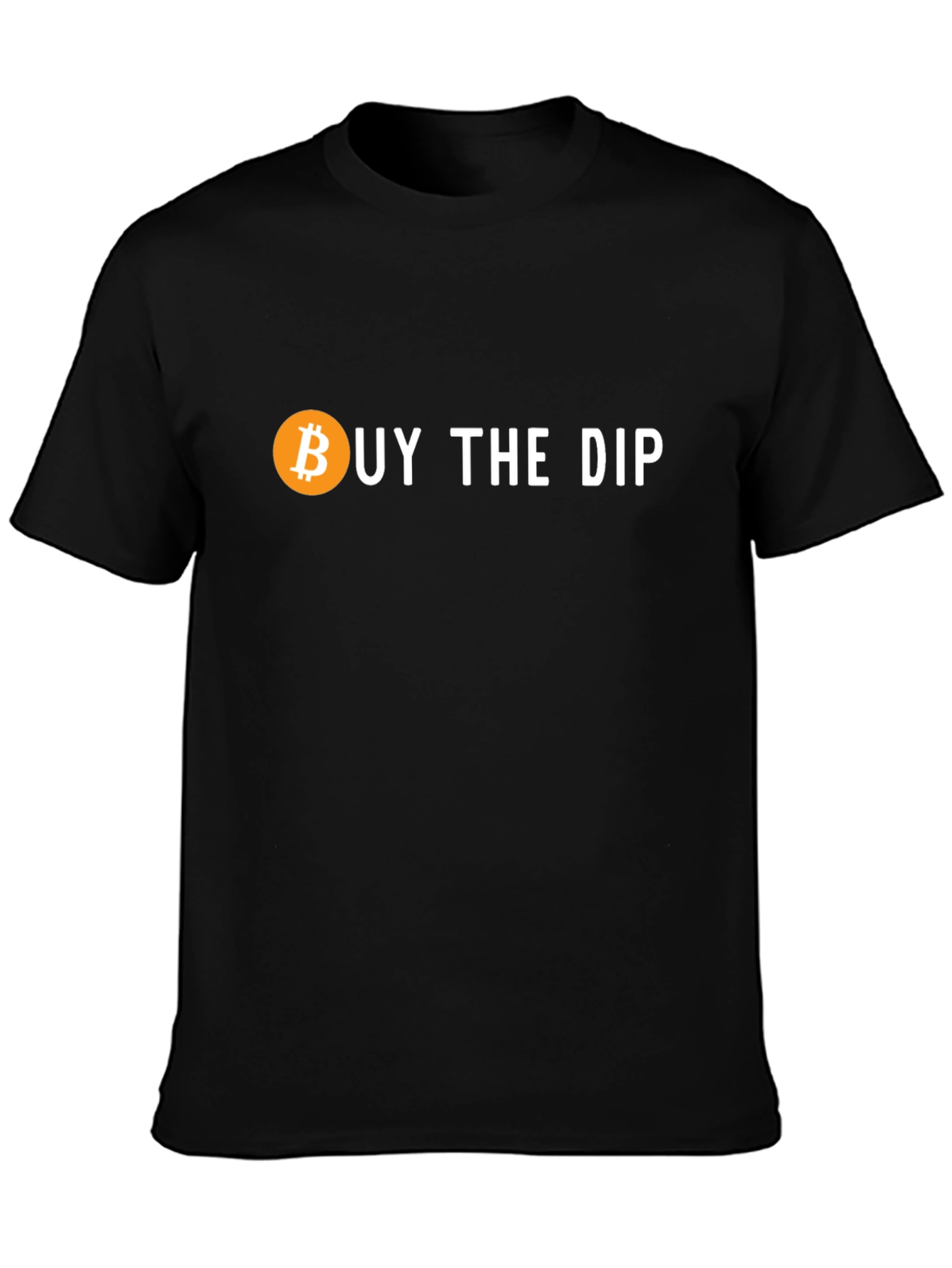 Buy The Dip Bitcoin Crypto Black T-Shirt