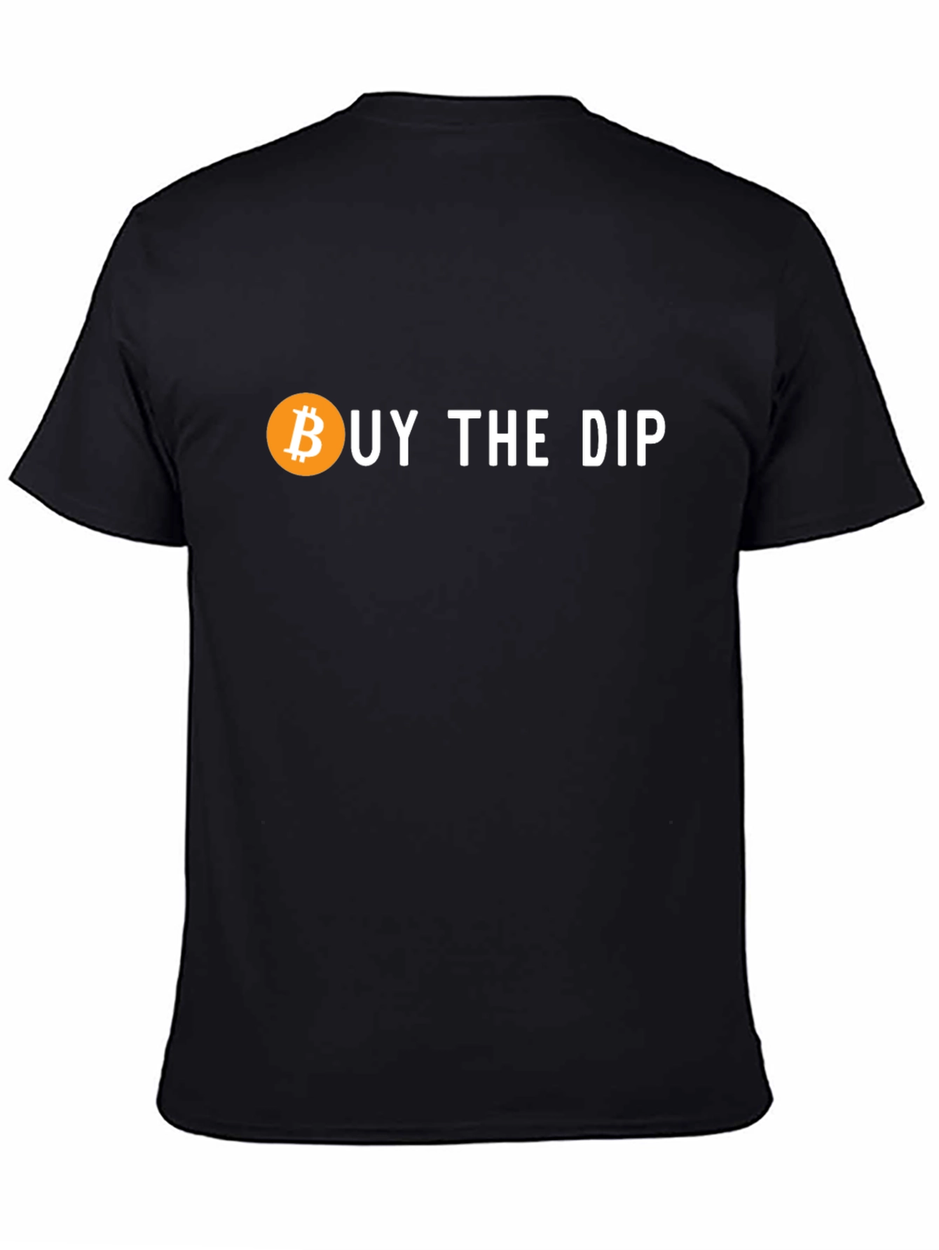 Buy The Dip Bitcoin Crypto Black T-Shirt
