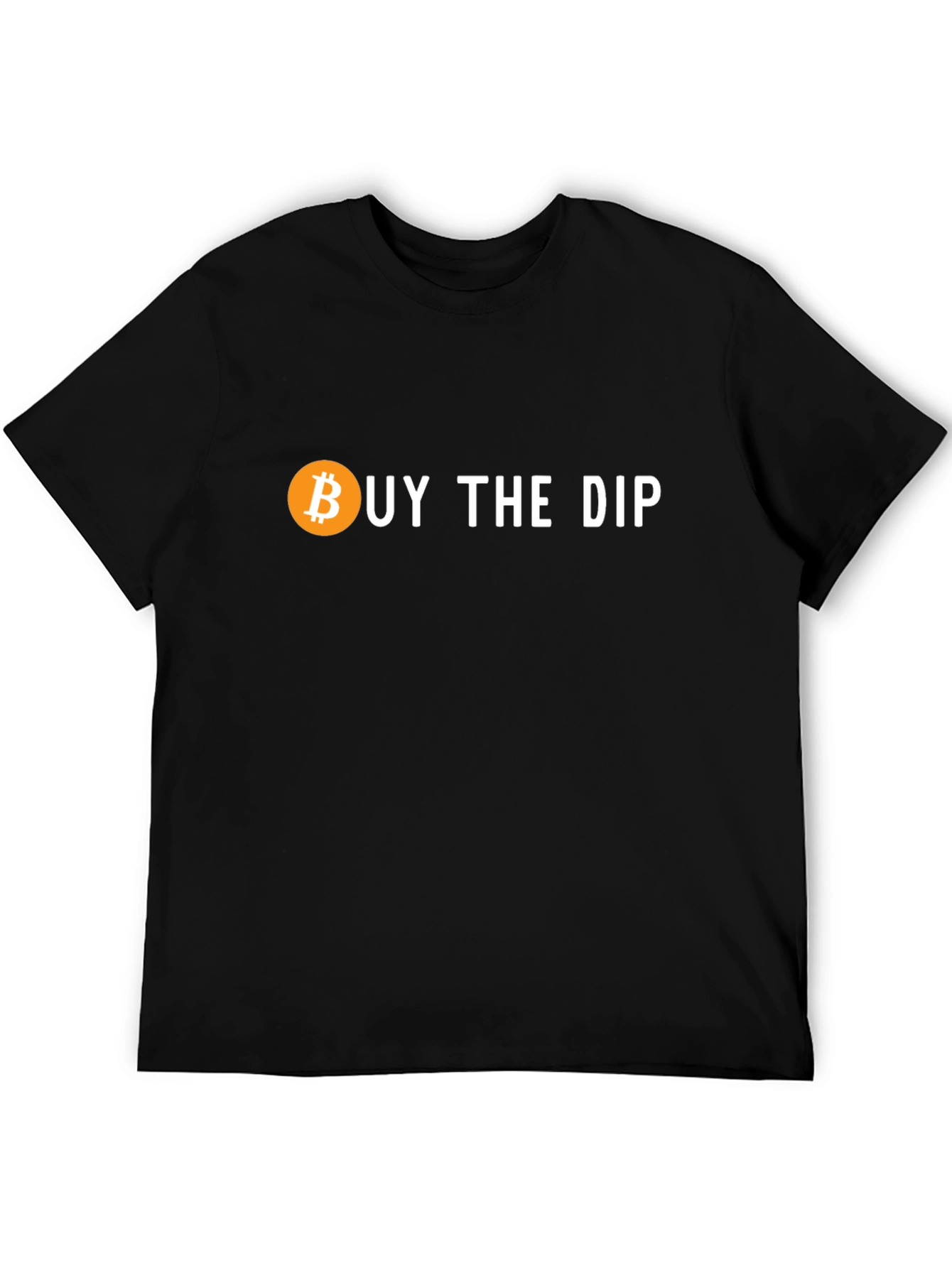 Buy The Dip Bitcoin Crypto Black T-Shirt