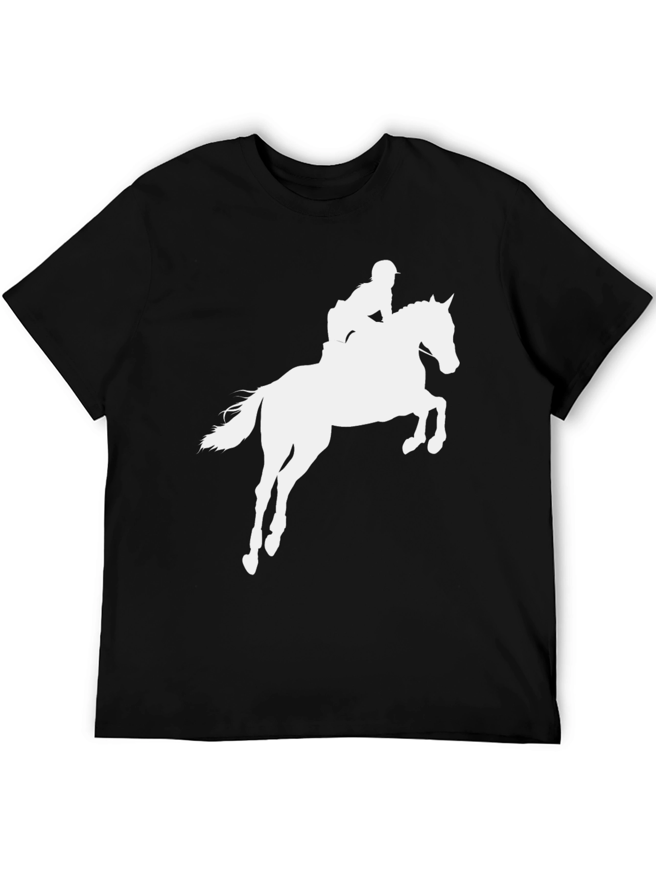 Equestrian Horse Riding Silhouette Tee