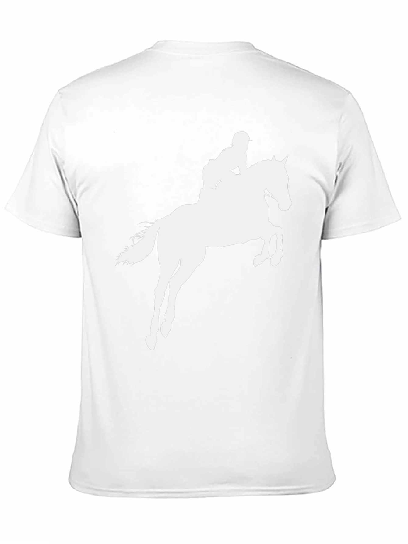 Equestrian Horse Riding Silhouette Tee