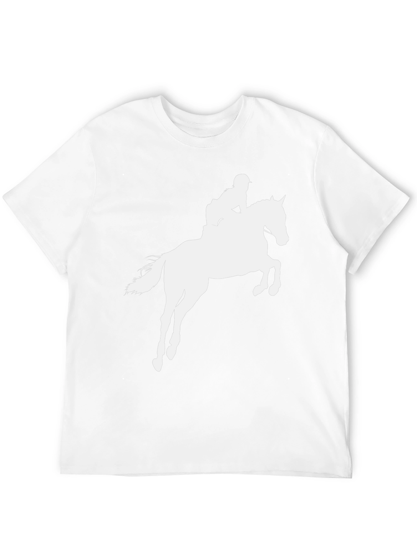 Equestrian Horse Riding Silhouette Tee