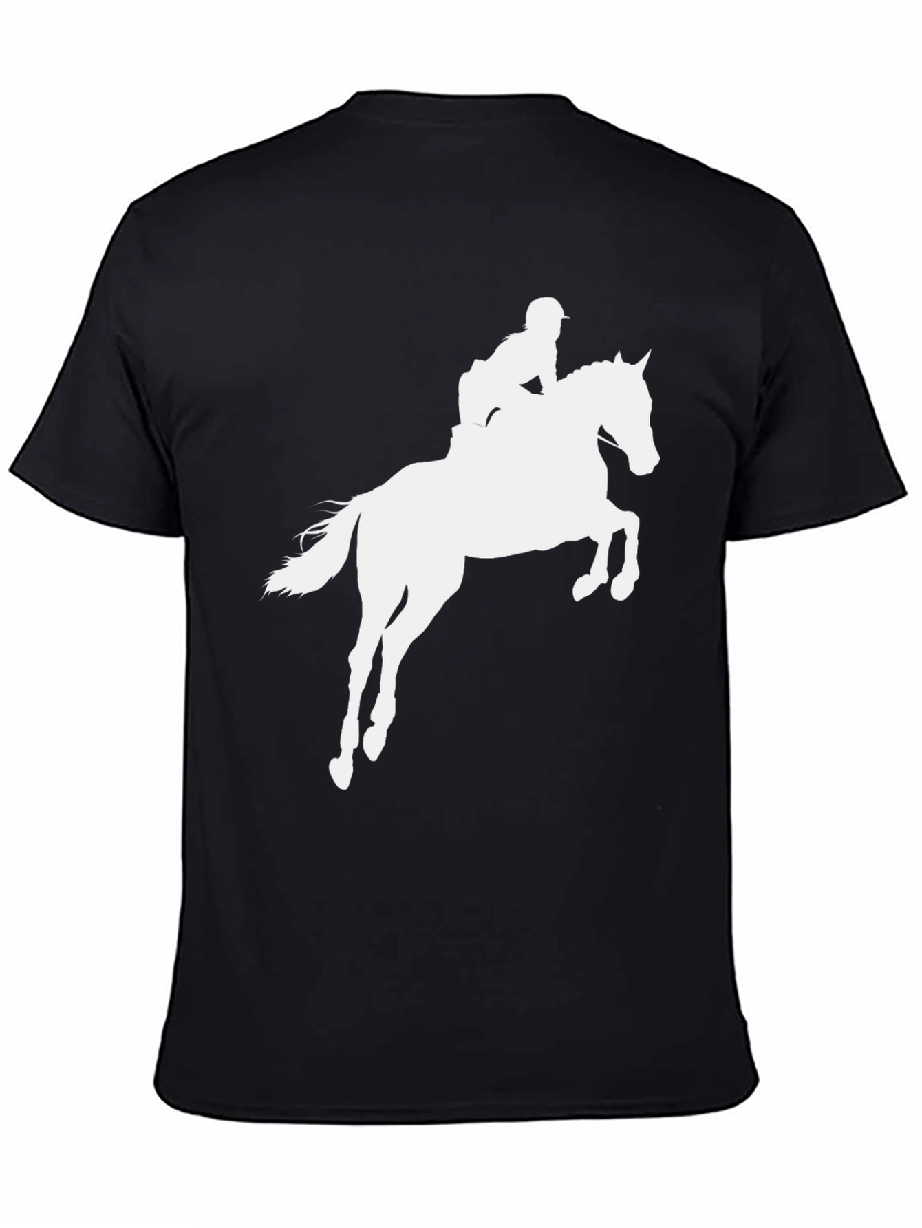 Equestrian Horse Riding Silhouette Tee