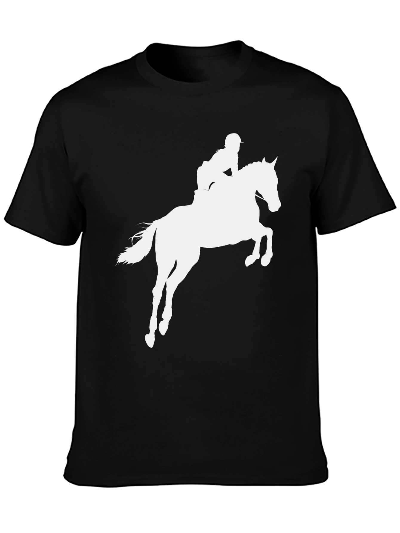 Equestrian Horse Riding Silhouette Tee