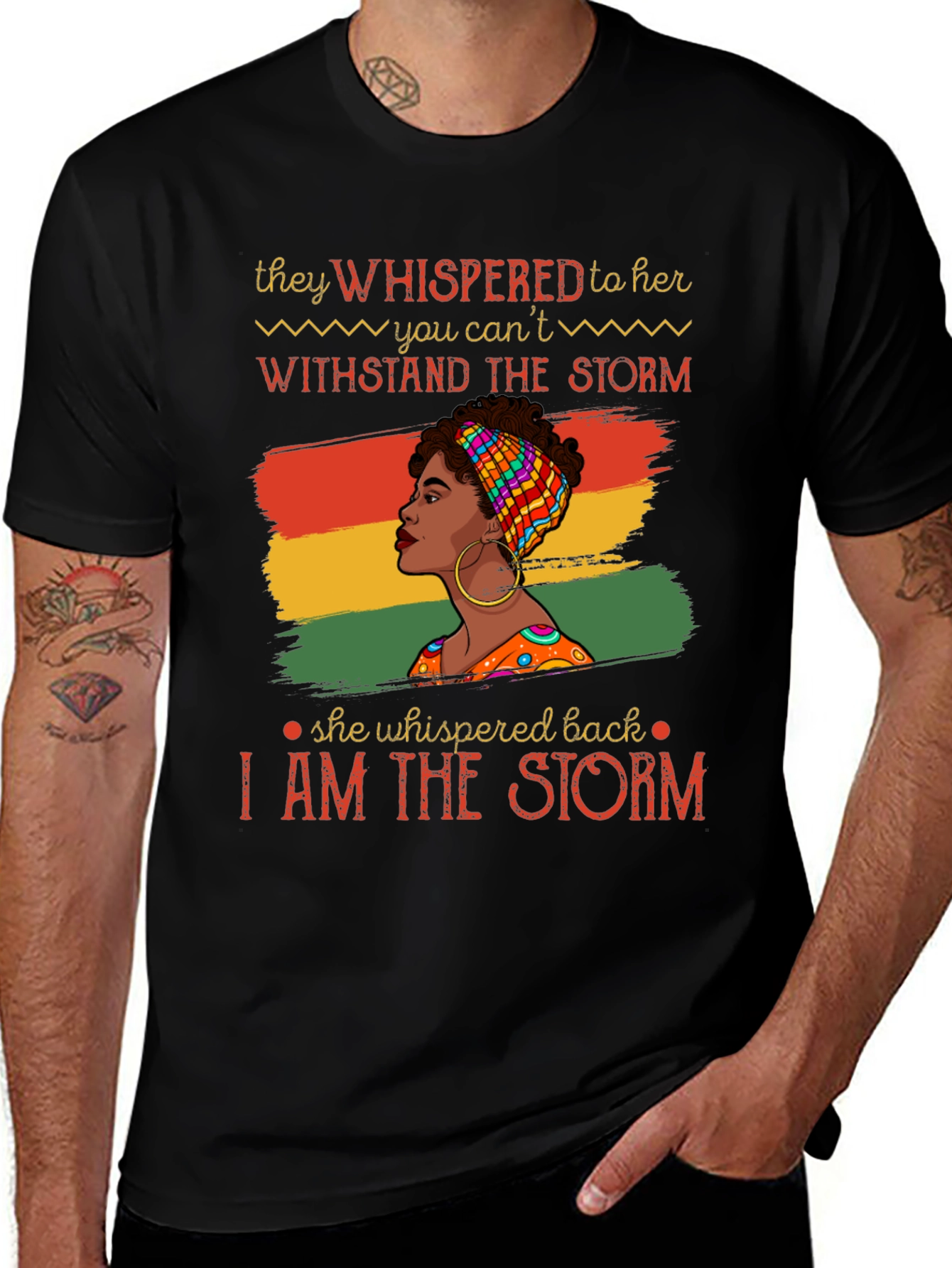Empowered Woman T-Shirt: I Am The Storm