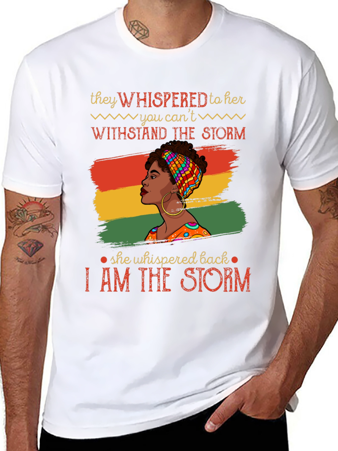Empowered Woman T-Shirt: I Am The Storm