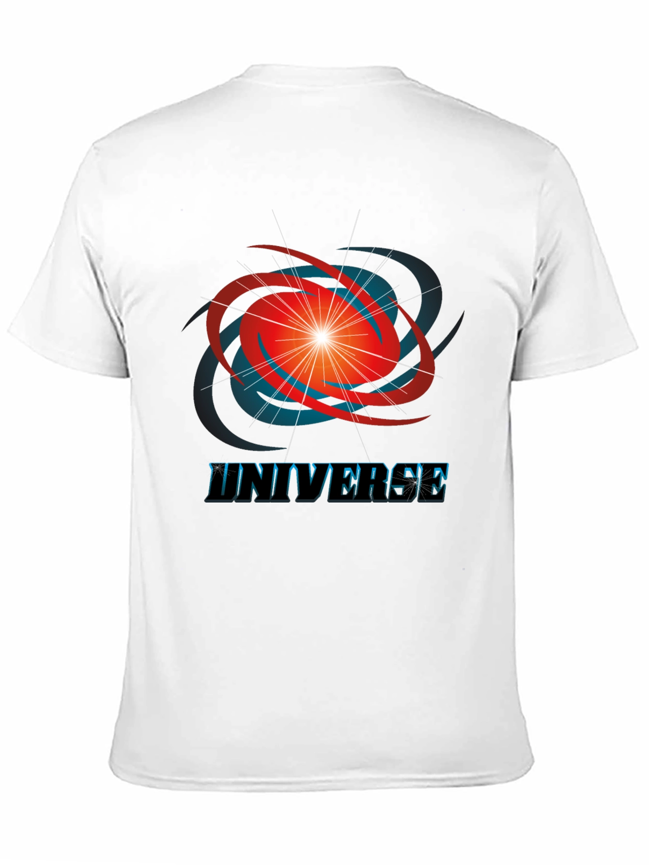 Universe Graphic T-Shirt - Mens Black Tee
