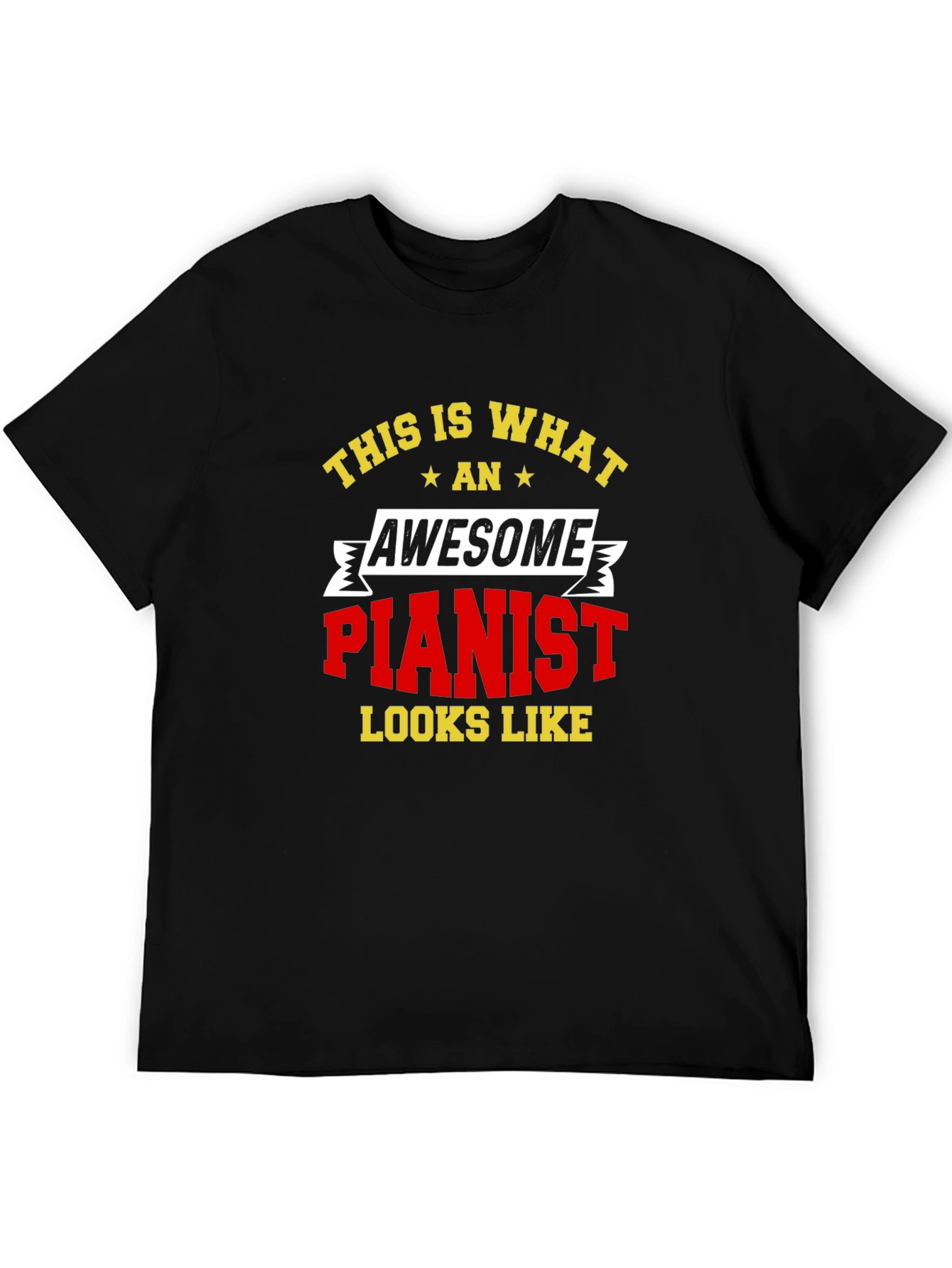 Awesome Pianist T-Shirt - Musician Tee