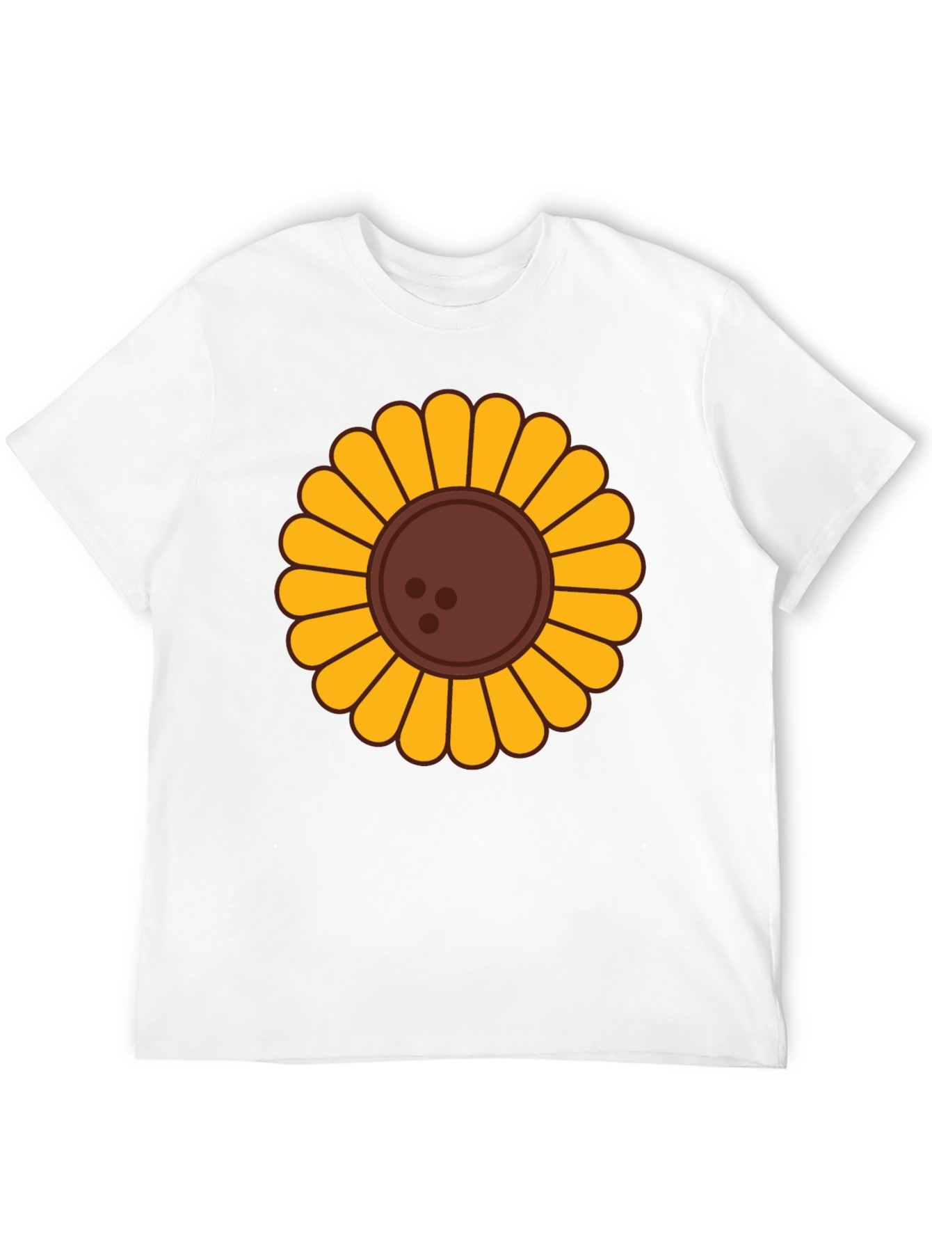 Sunflower Graphic T-Shirt - Unisex Black Tee