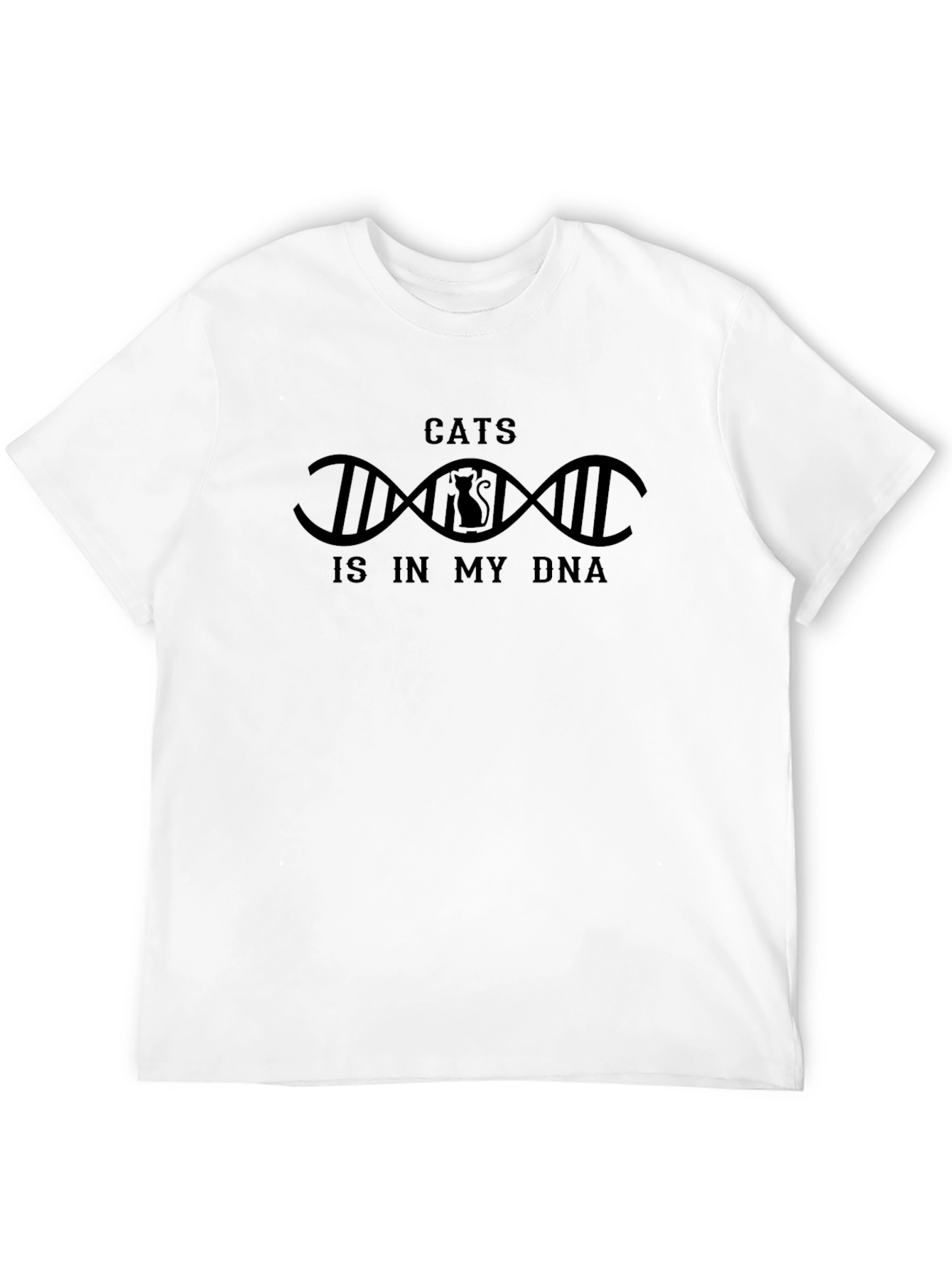 Cats In My DNA Graphic T-Shirt
