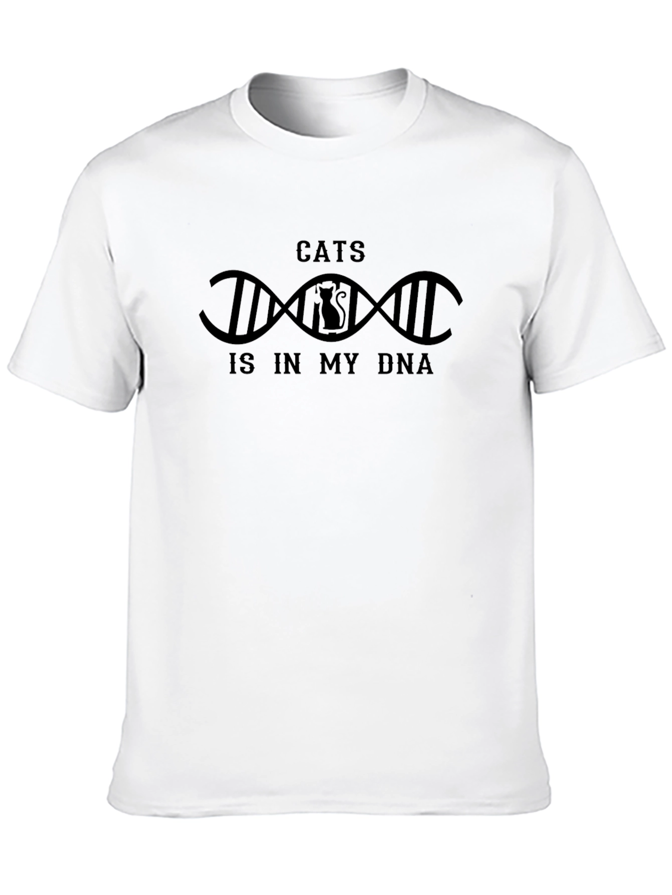 Cats In My DNA Graphic T-Shirt