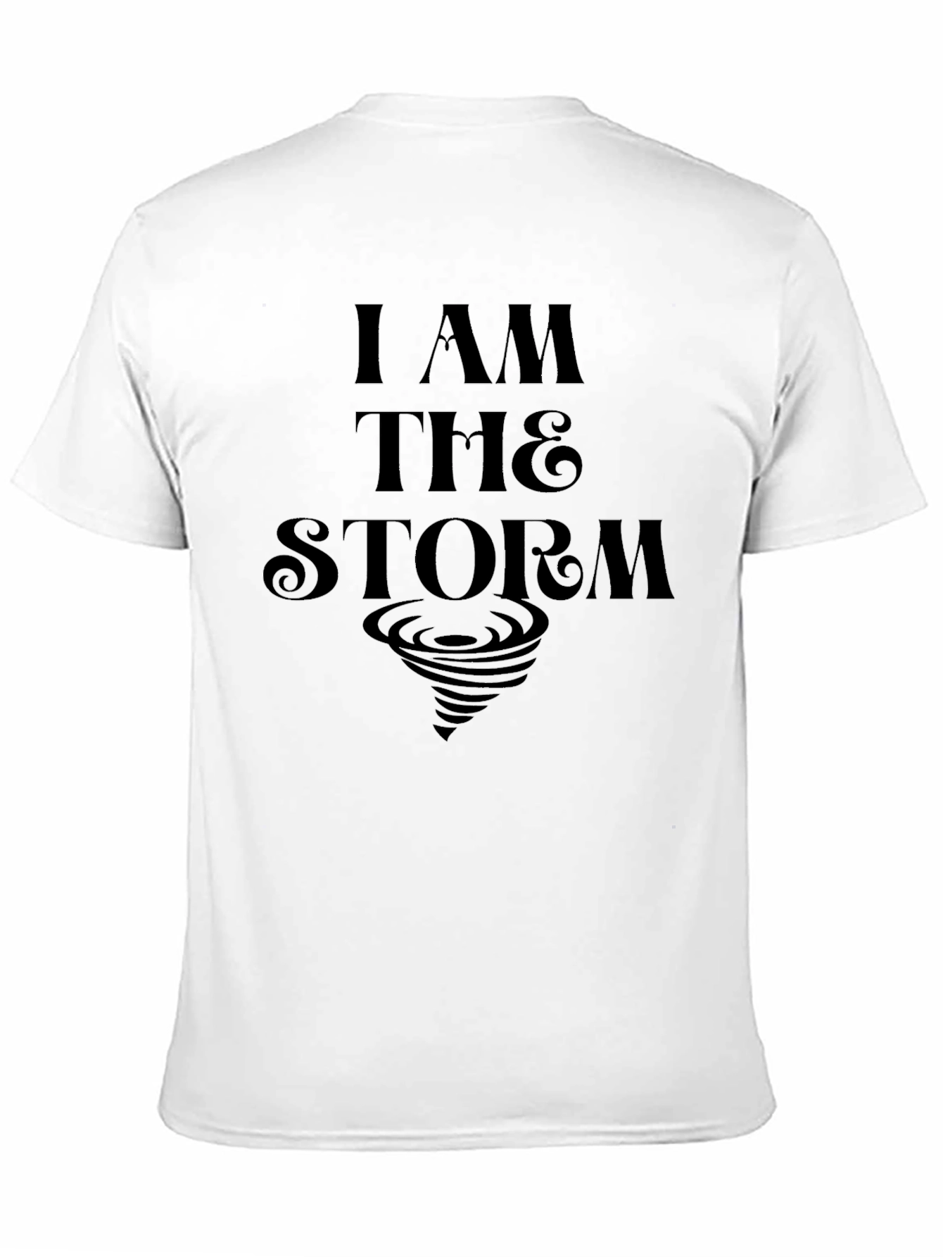 I am the Storm Black T-Shirt