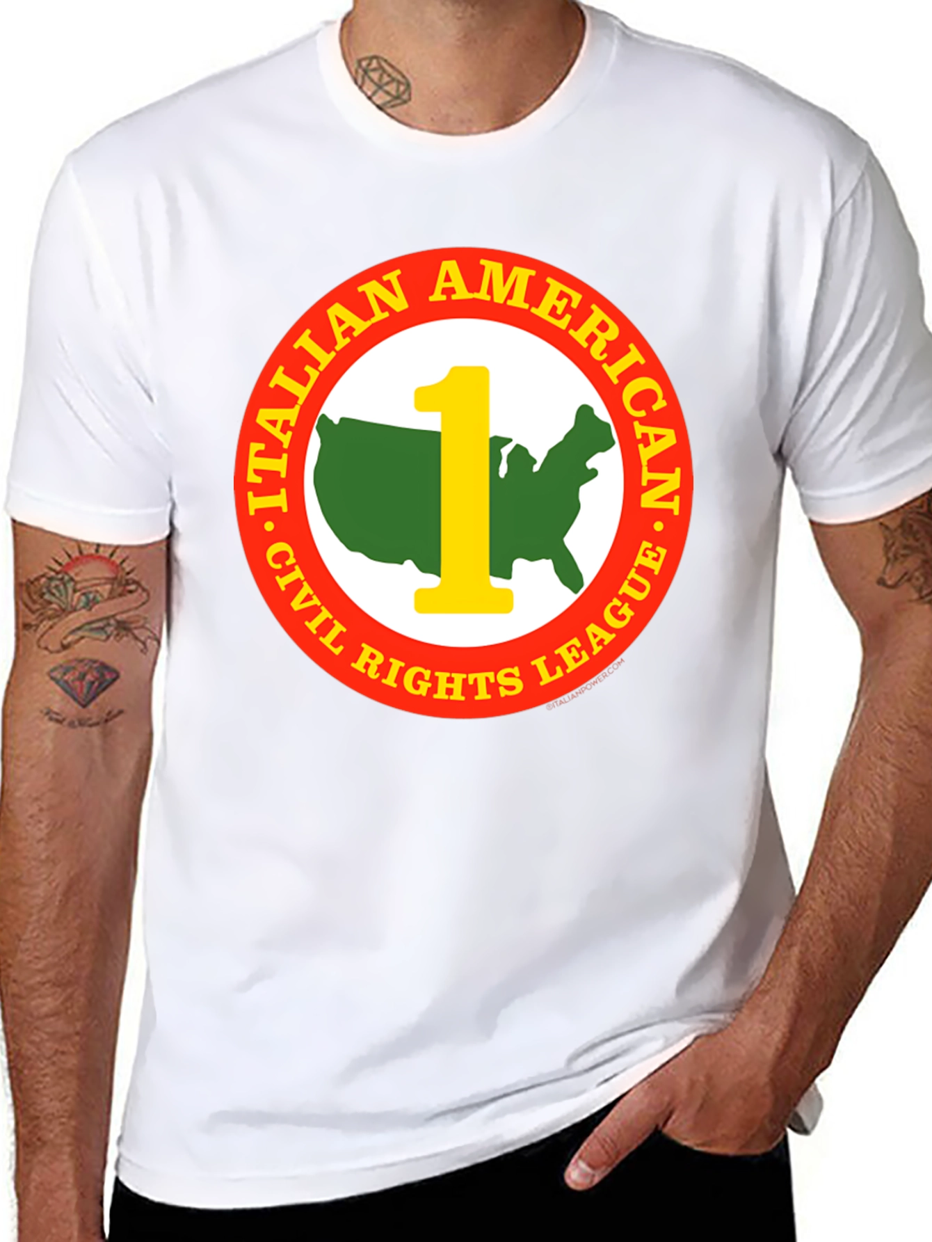 Italian American Civil Rights League T-Shirt