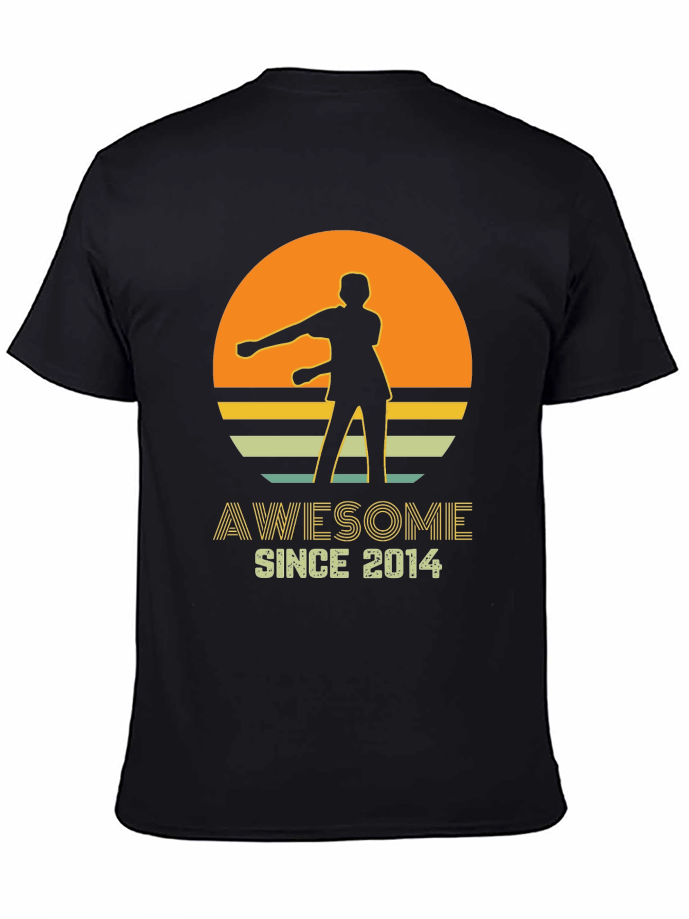 Awesome Since 2014 Retro Style T-Shirt