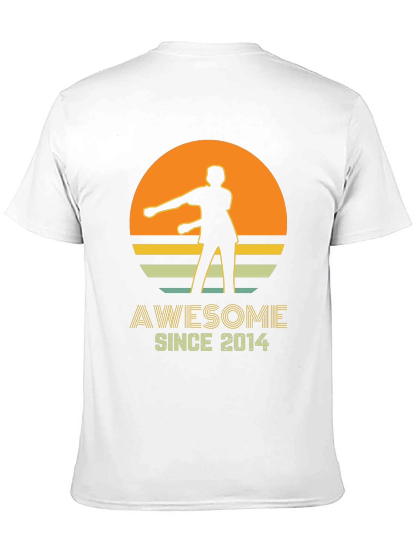 Awesome Since 2014 Retro Style T-Shirt