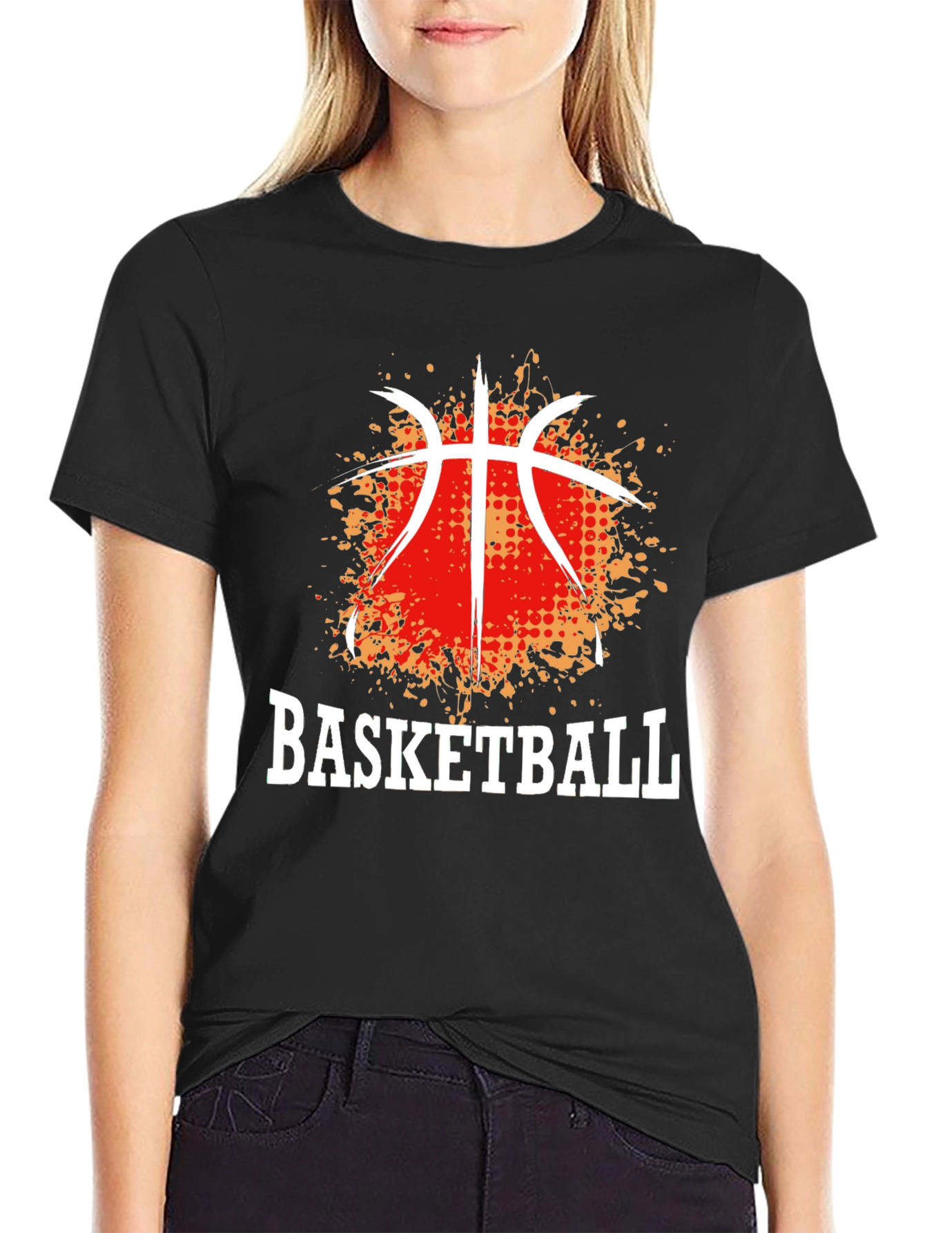 Basketball Graphic Tee - Stylish Sports Fan Apparel