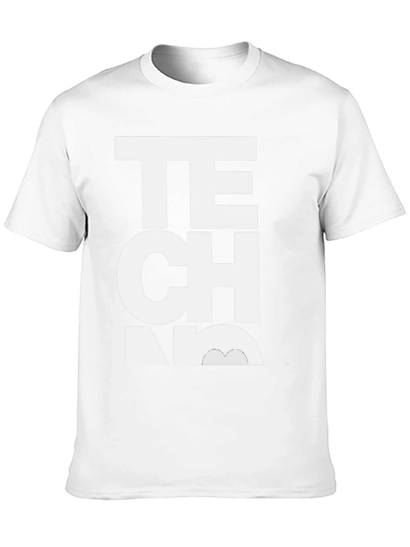 Techno Music Black T-Shirt